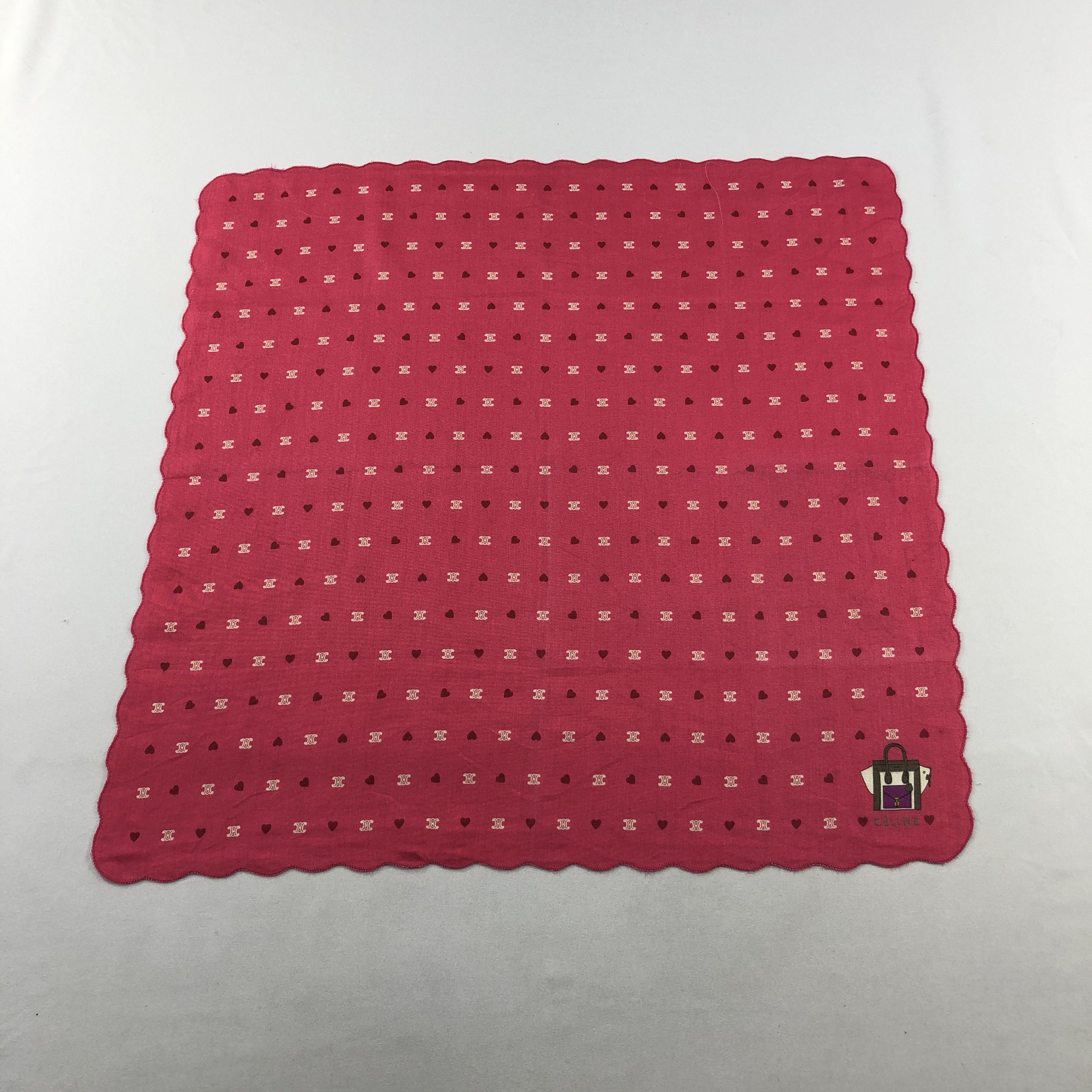 Celine Celine Handkerchief Neckerchief Bandana H2941 Size ONE SIZE - 1 Thumbnail