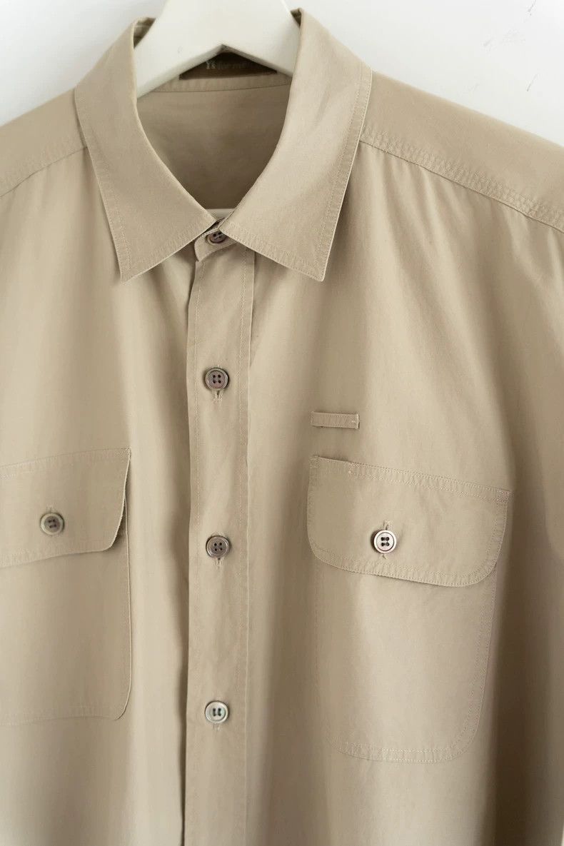 Y's for Men Y's For Men size os 90s khaki cargo shirt Size US M / EU 48-50 / 2 - 3 Thumbnail
