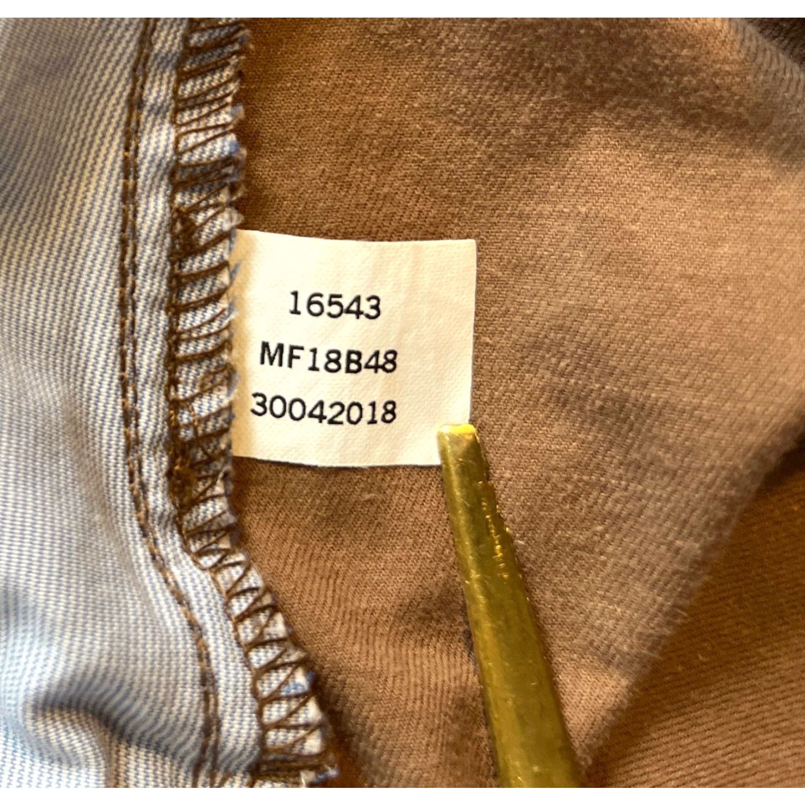 Peter Millar Peter Millar Men's Flat Front Pants Sz 38x35 Twill Chino Brown Cotton Blend Regular Inseam 35in 97% Pima Cotton 3% Spandex Shorts? Size US 38 / EU 54 - 7 Thumbnail