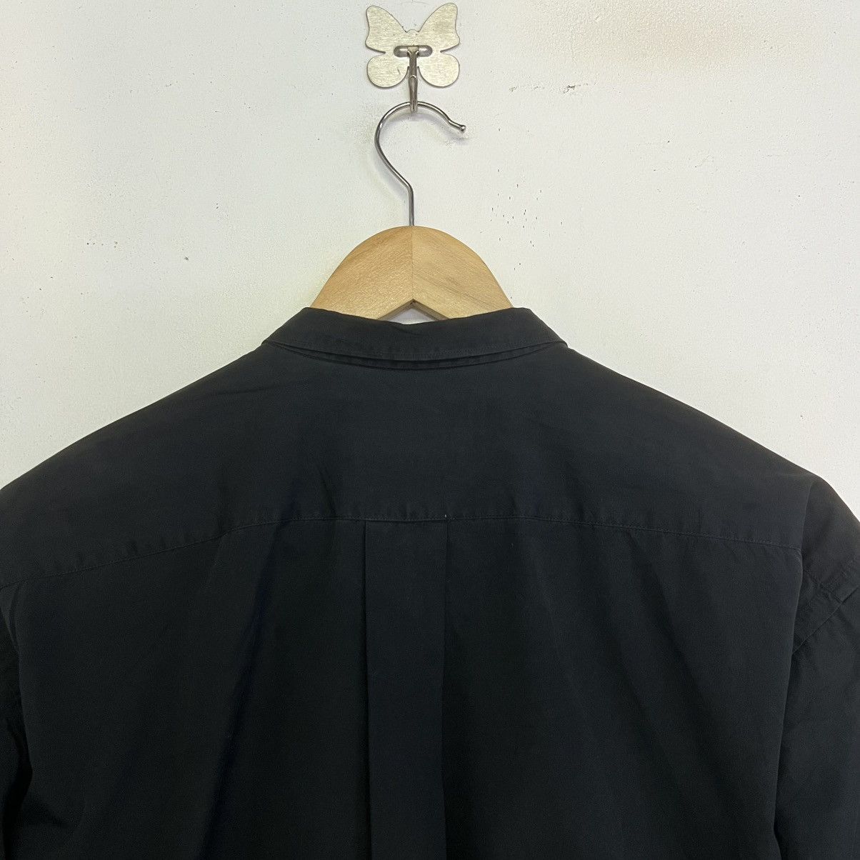 Comme des Garcons SHIRT COMME des GARCONS SHIRT Minimalist Black Button Shirt Size US M / EU 48-50 / 2 - 6 Thumbnail