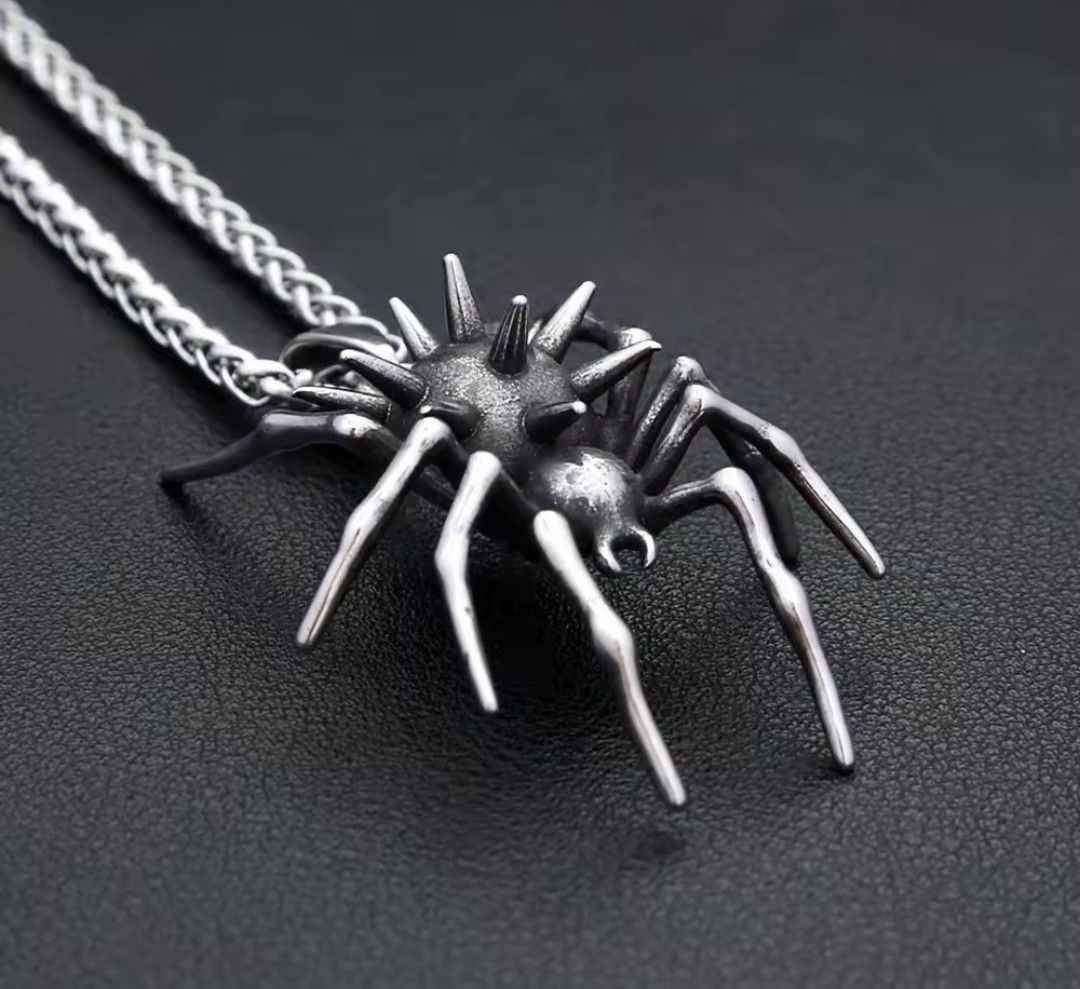Other Spiky Spider Streetboy Pendant Necklace 60cm Size ONE SIZE - 3 Thumbnail