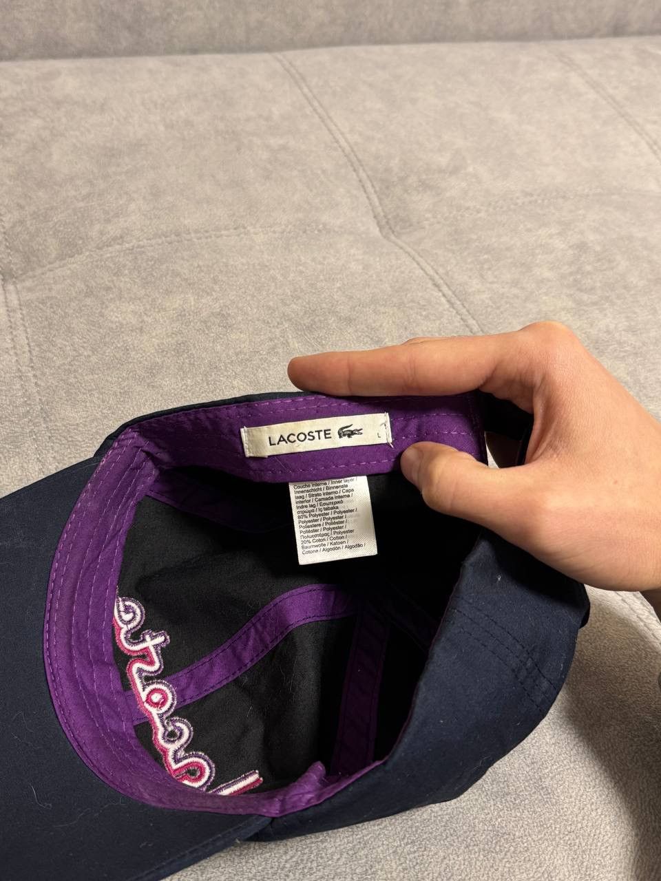 Lacoste Vintage Lacoste Nylon Classic cap hat Size ONE SIZE - 6 Thumbnail