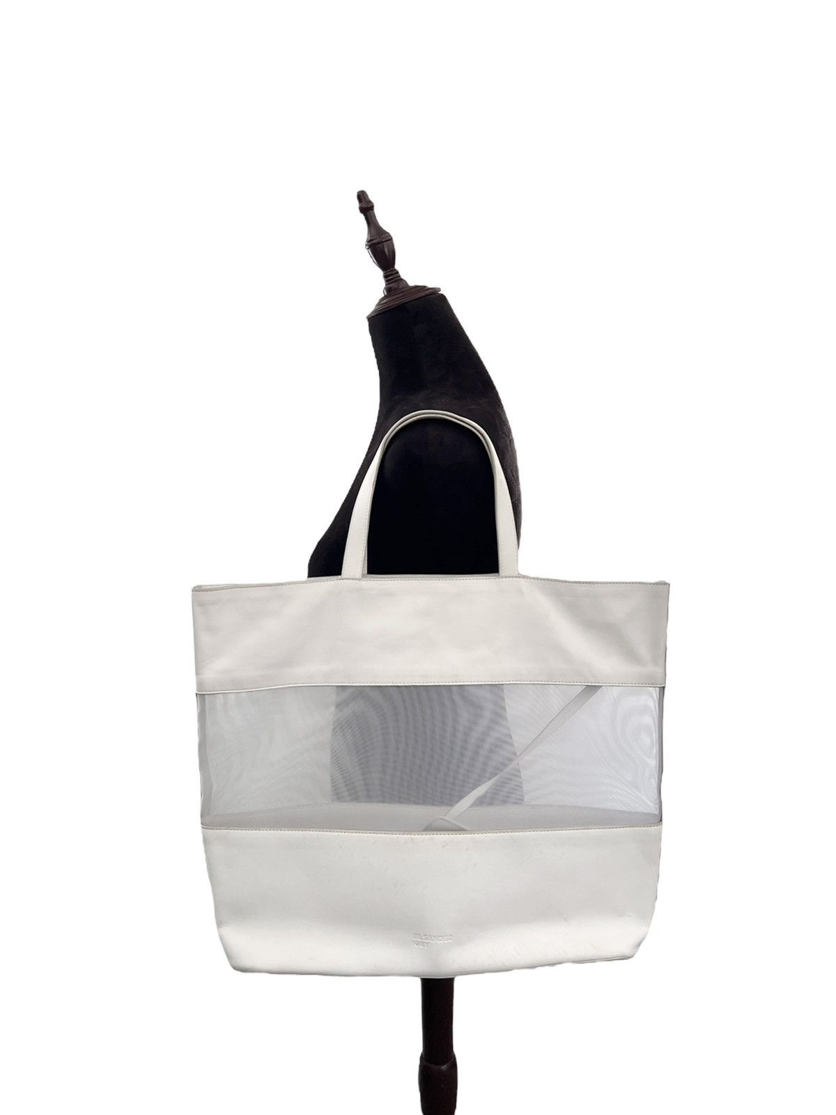 Jil Sander Jill Sander Leather Mesh Tote Bag Size ONE SIZE - 19 Thumbnail