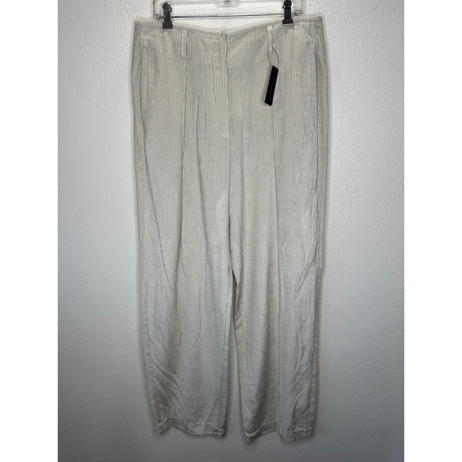 Brunello Cucinelli NWT Brunello Cucinelli Sand Beige Pleated Corduroy Pant 12 Size 34" / US 12 / IT 48 - 6 Thumbnail