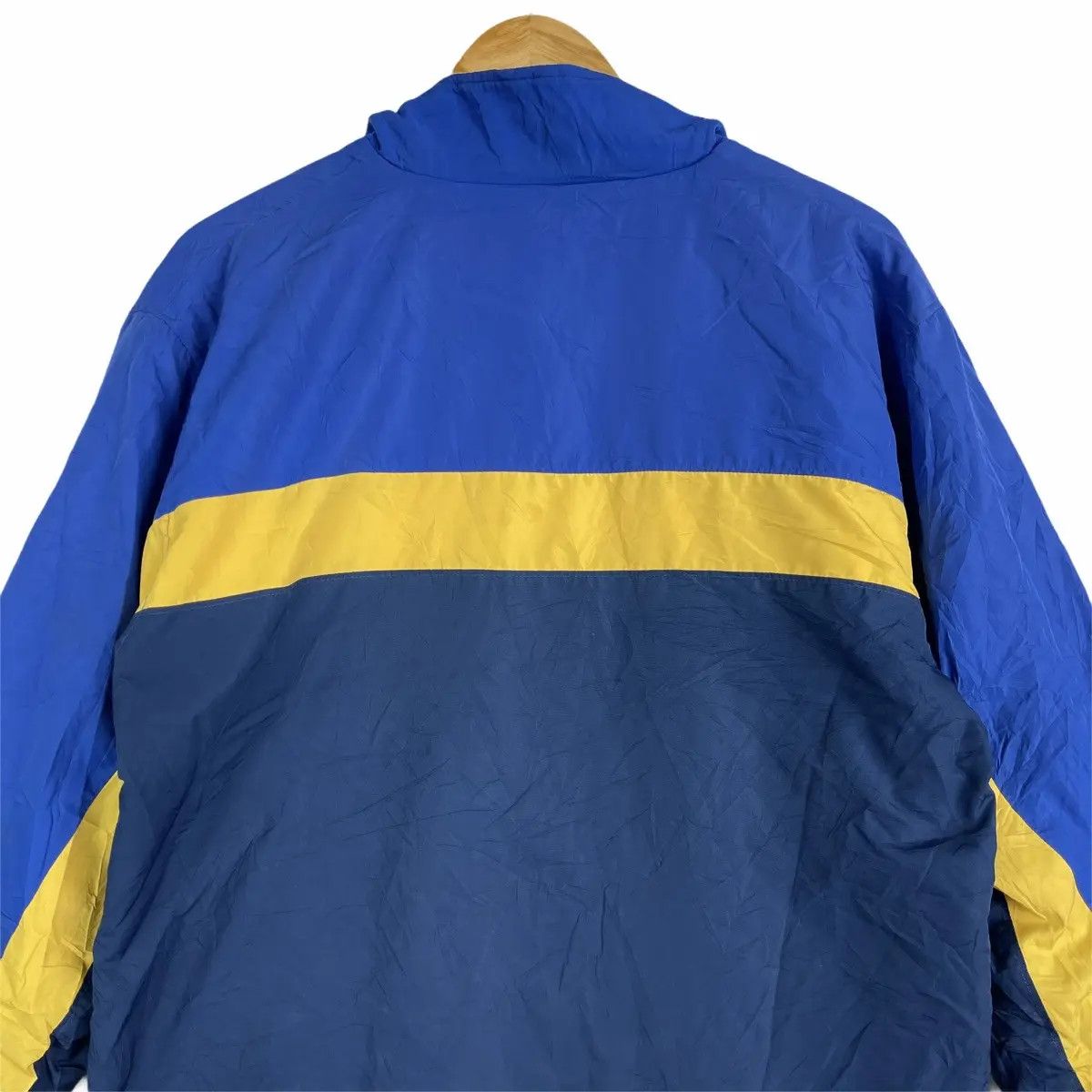 Vintage Vintage KAEPA ATHLETIC BLUE Sport Big Logo Zip Up Sweater Size US L / EU 52-54 / 3 - 3 Thumbnail