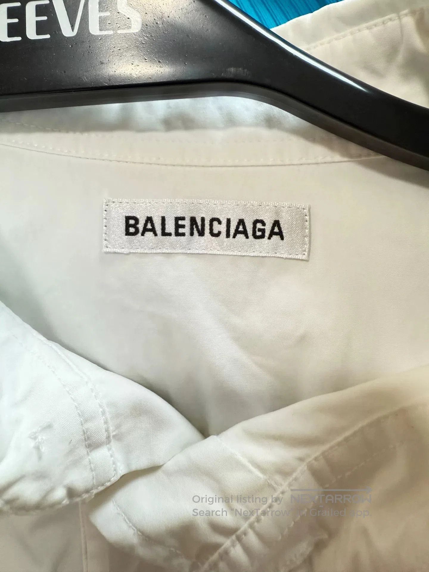 Balenciaga Balenciaga Oversized White Shirt. Size M / US 6-8 / IT 42-44 - 4 Thumbnail
