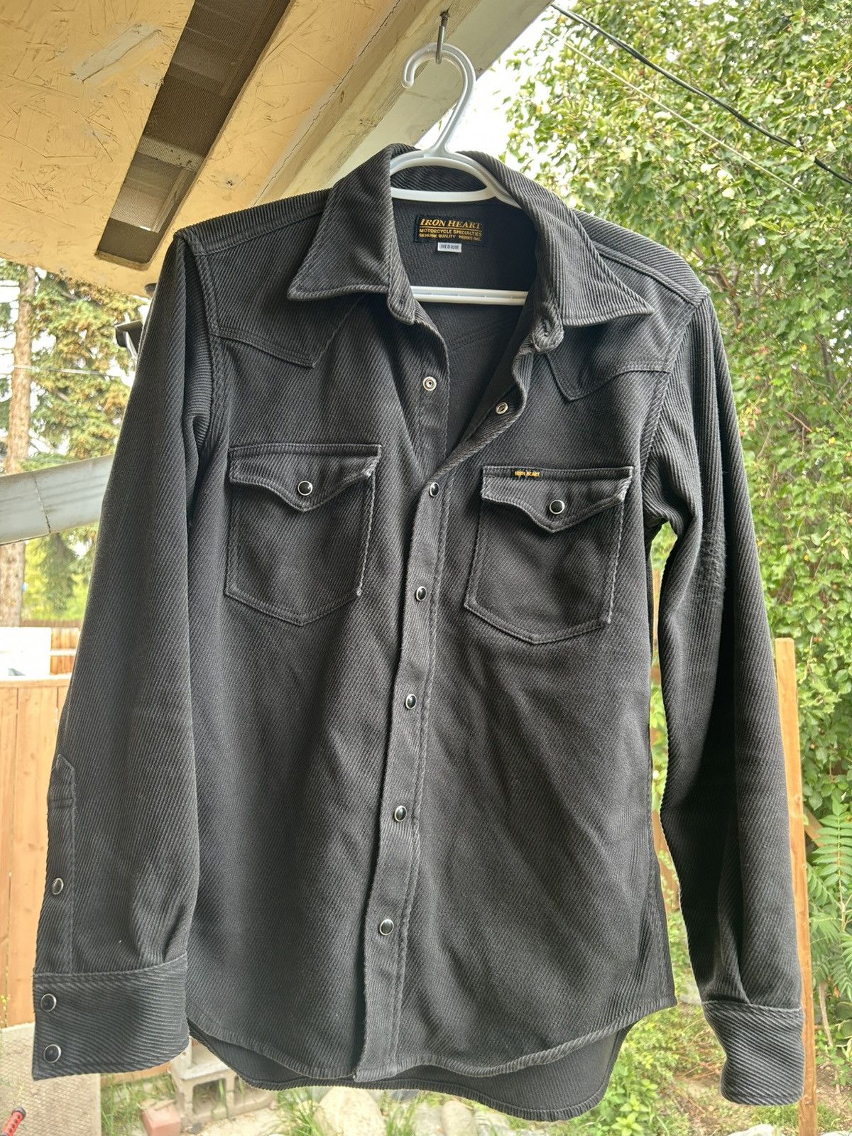 IHSH-234-BLK Kersey Western Shirt Black