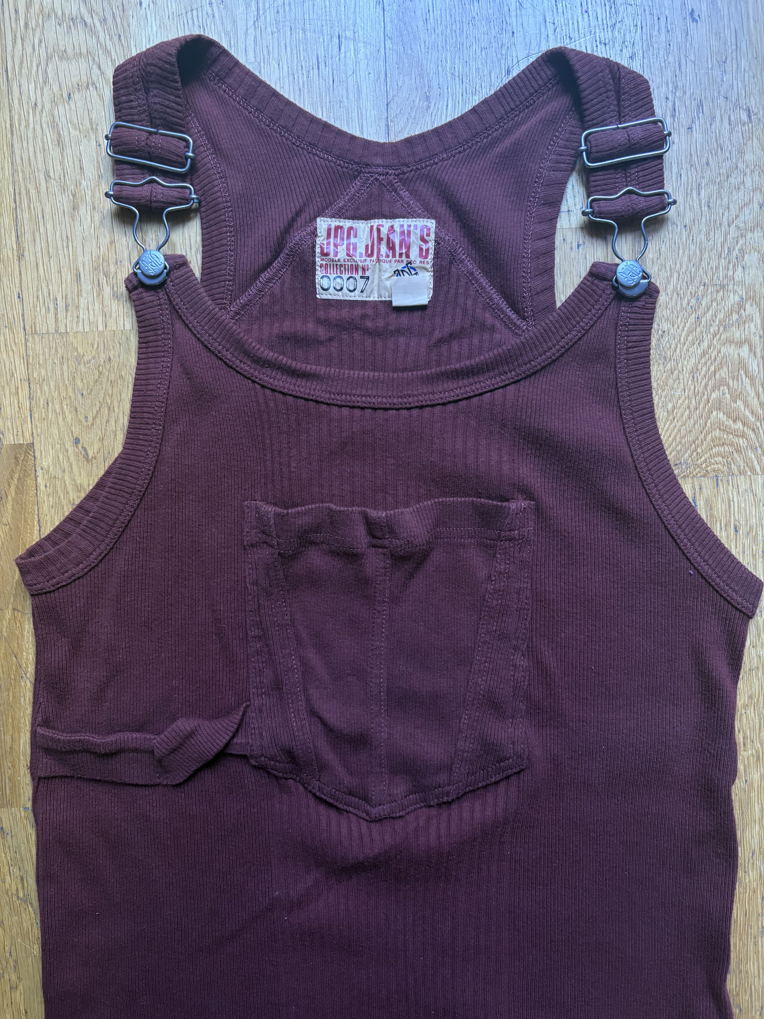 Jean Paul Gaultier Jean Paul Gaultier buckle tank top "JPG by Gaultier" Size US L / EU 52-54 / 3 - 2 Thumbnail