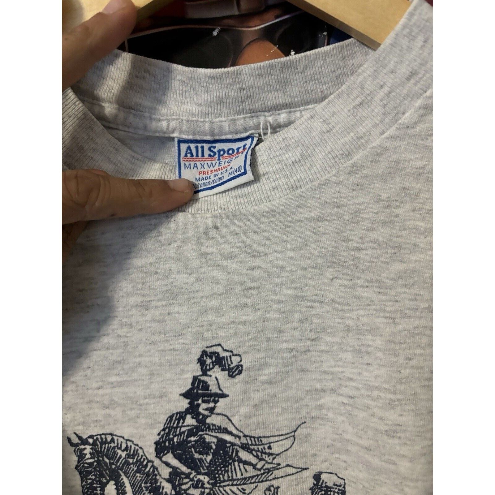 Other vintage single stitched grey martins colonial T-shirt M Size US M / EU 48-50 / 2 - 4 Thumbnail