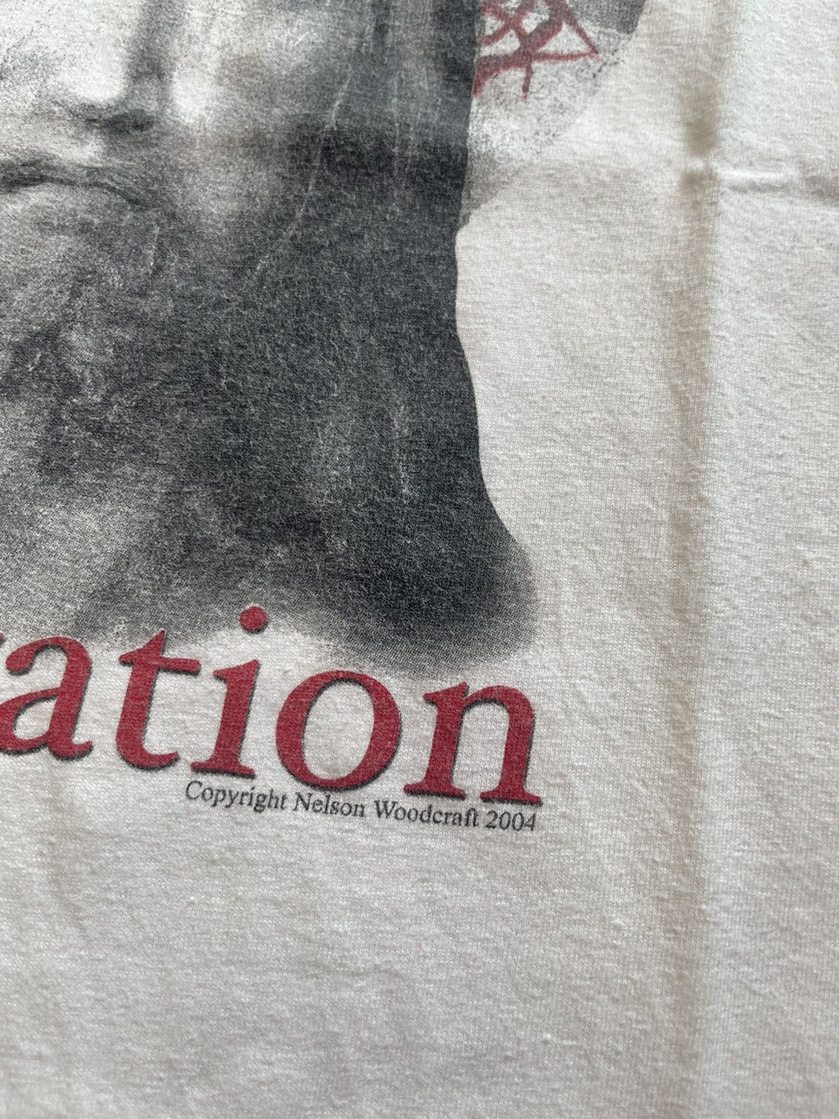 Vintage Vintage 2004 His Passion Your Salvation Jesus T-Shirt Anvil Size US M / EU 48-50 / 2 - 4 Thumbnail