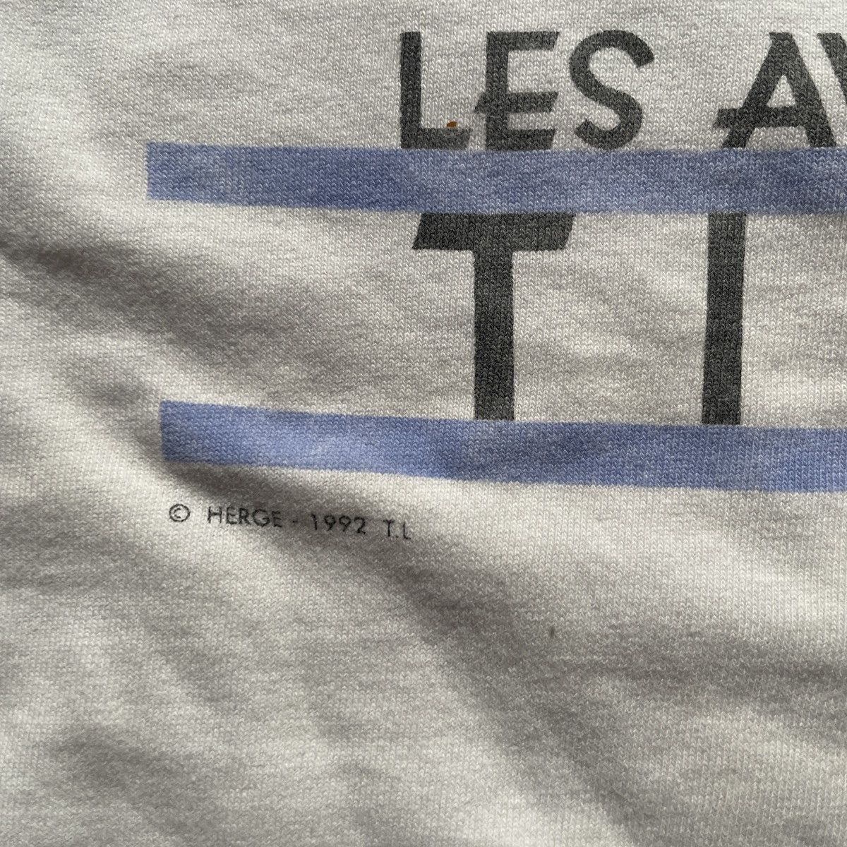Vintage 90’s Tintin tee Size US XL / EU 56 / 4 - 3 Thumbnail