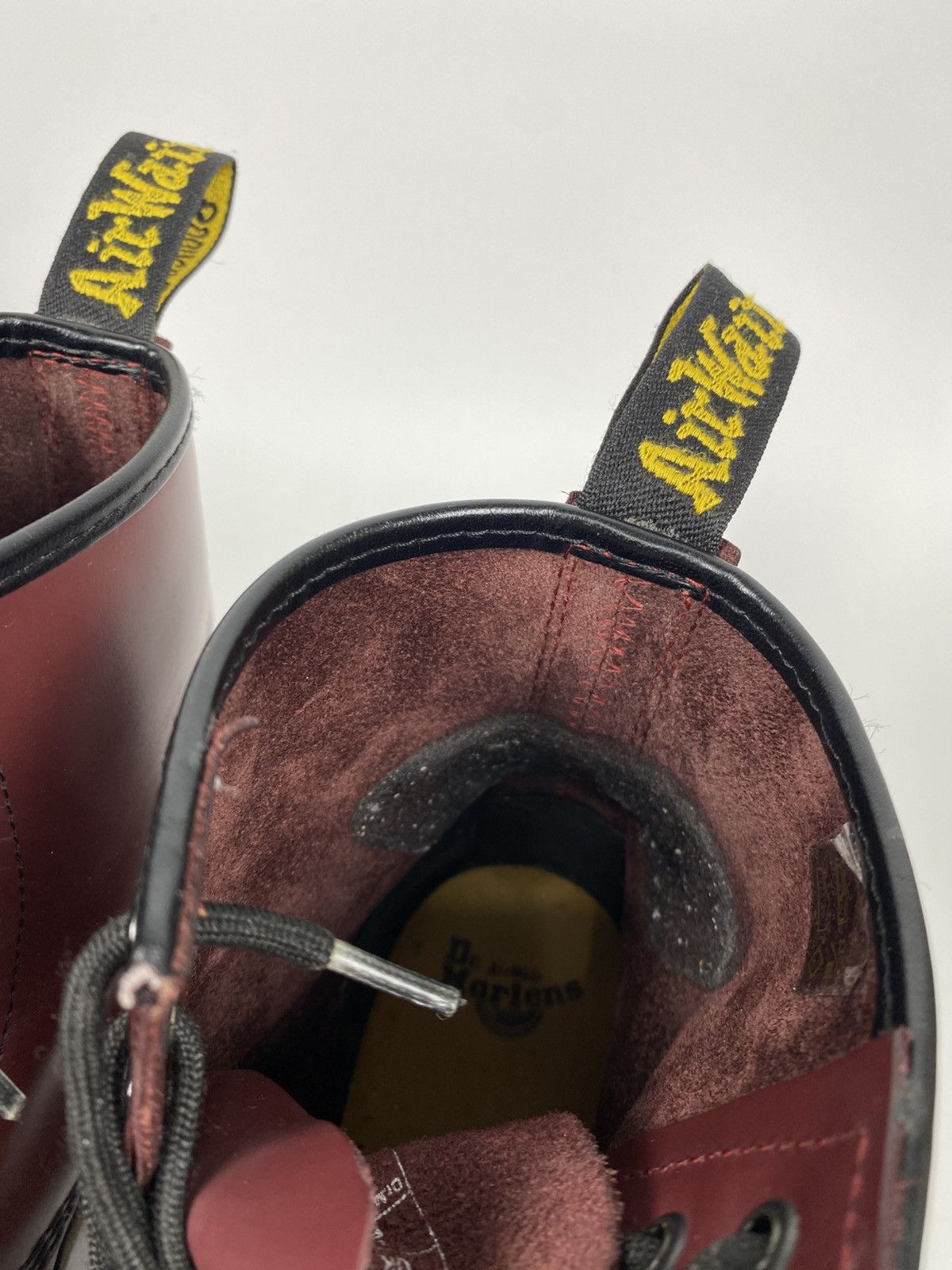 Dr. Martens × Vintage Dr Martens Vintage 1460 Bordeaux Leather Boots size 39 Size US 9 / IT 39 - 8 Thumbnail