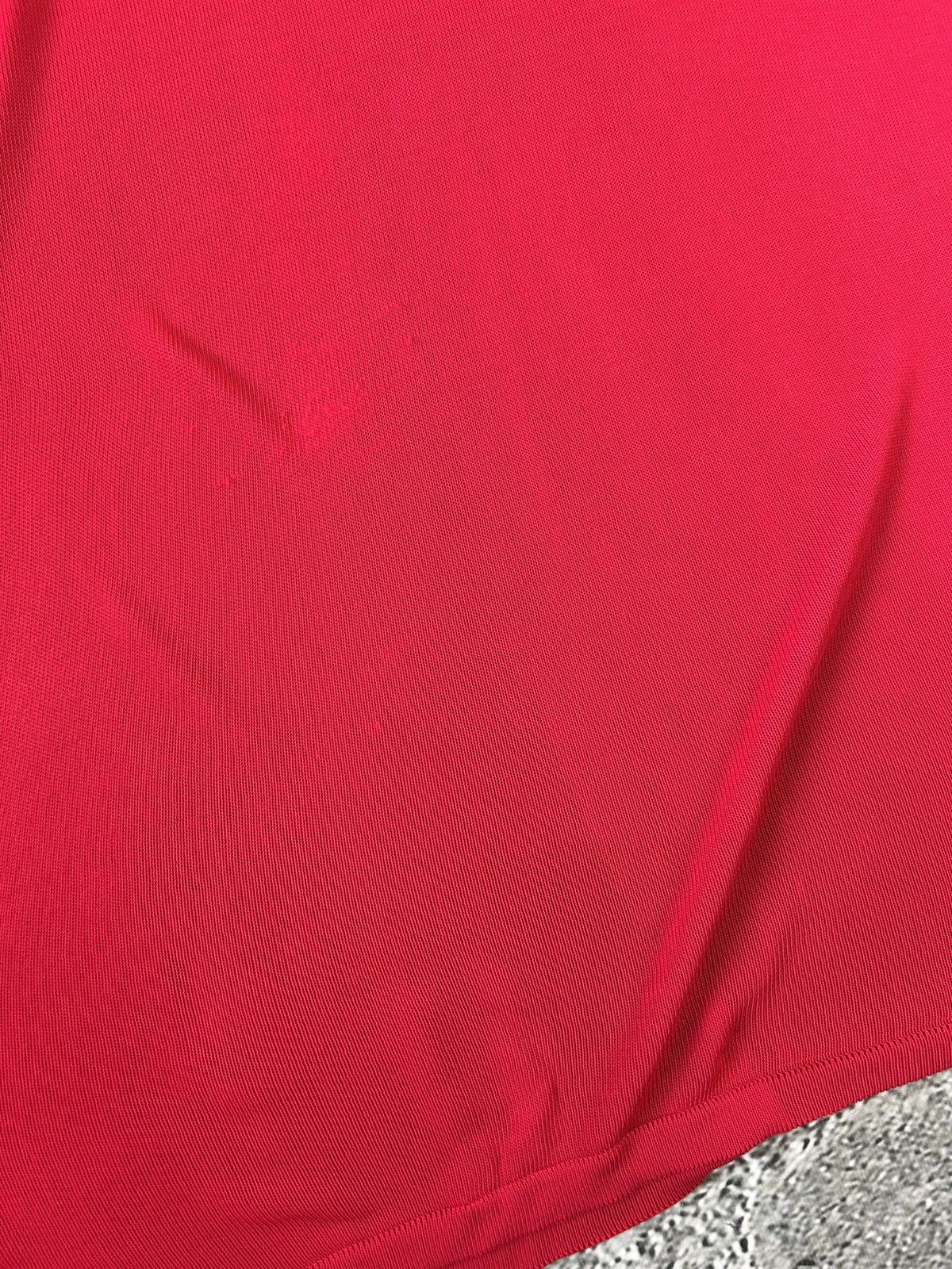 Versace × Vintage Gianni Versace mesh polo t-shirt red vintage Size US M / EU 48-50 / 2 - 4 Thumbnail