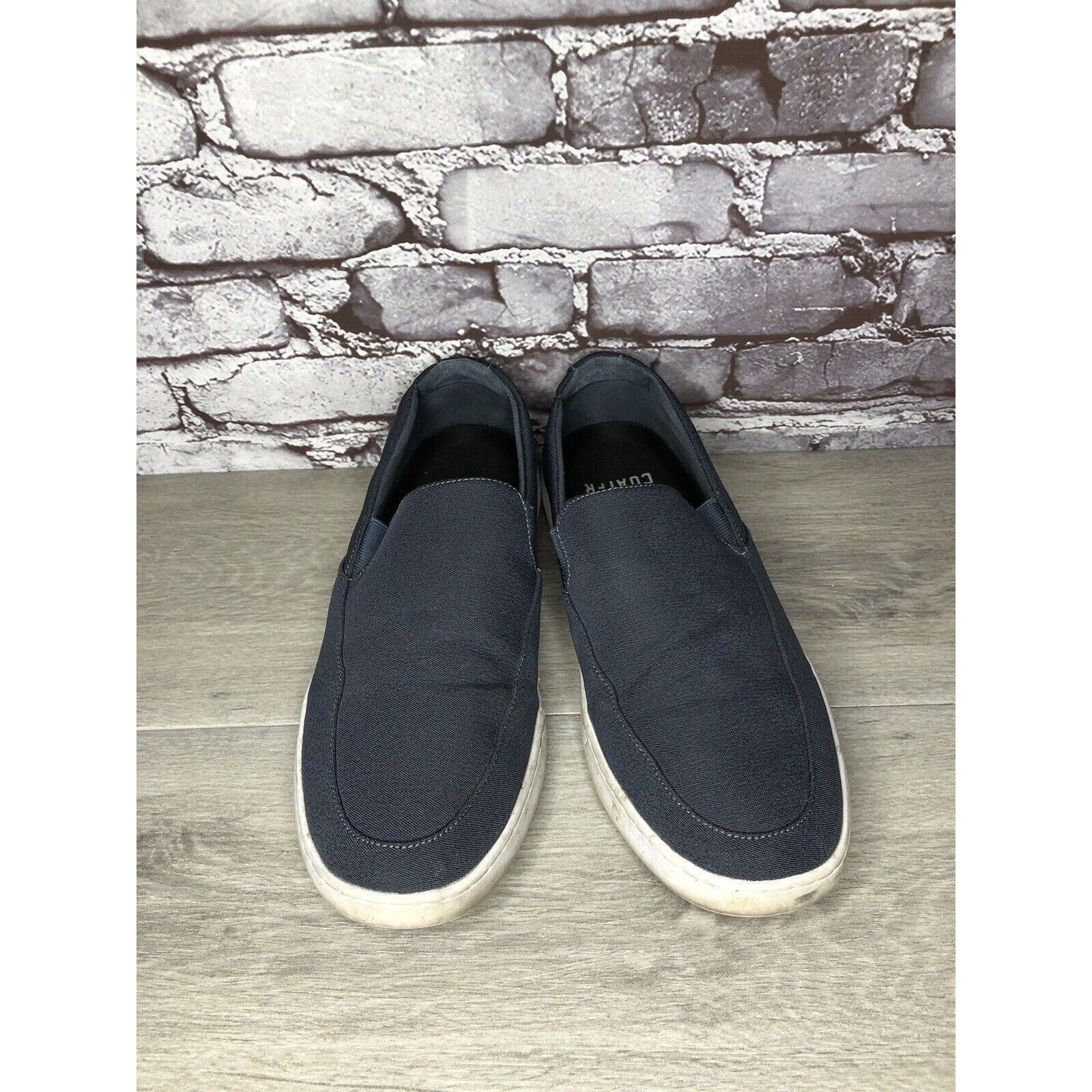 Other Cuater Tracer Navy Blue Canvas Fabric Slip On Casual Shoes M Size US 13 / EU 46 - 13 Thumbnail
