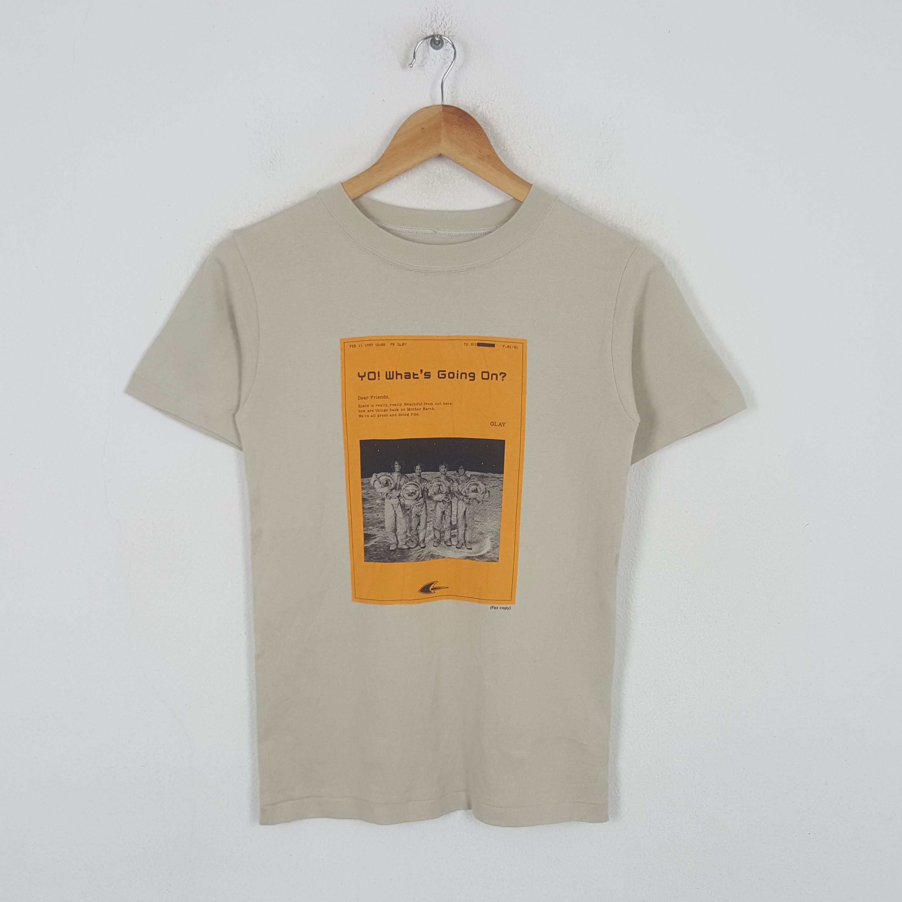 Band Tees Vintage Glay Dome Tour Purel Soul 1999 Japan Tshirt RR27 Size US XS / EU 42 / 0 - 1 Thumbnail