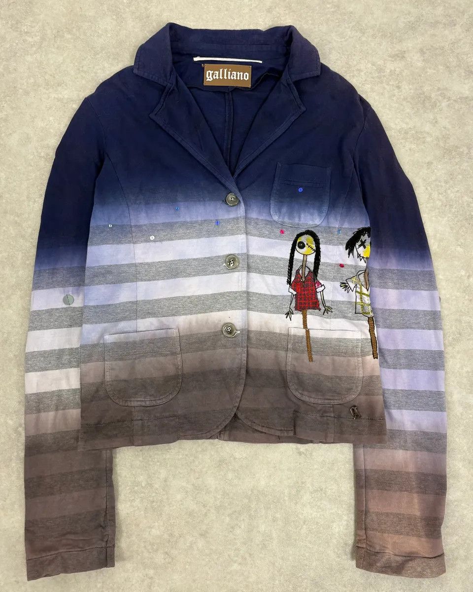 John Galliano SS2011 John Galliano Scarecrow Embroidered Jacket Size US S / EU 44-46 / 1 - 1 Thumbnail