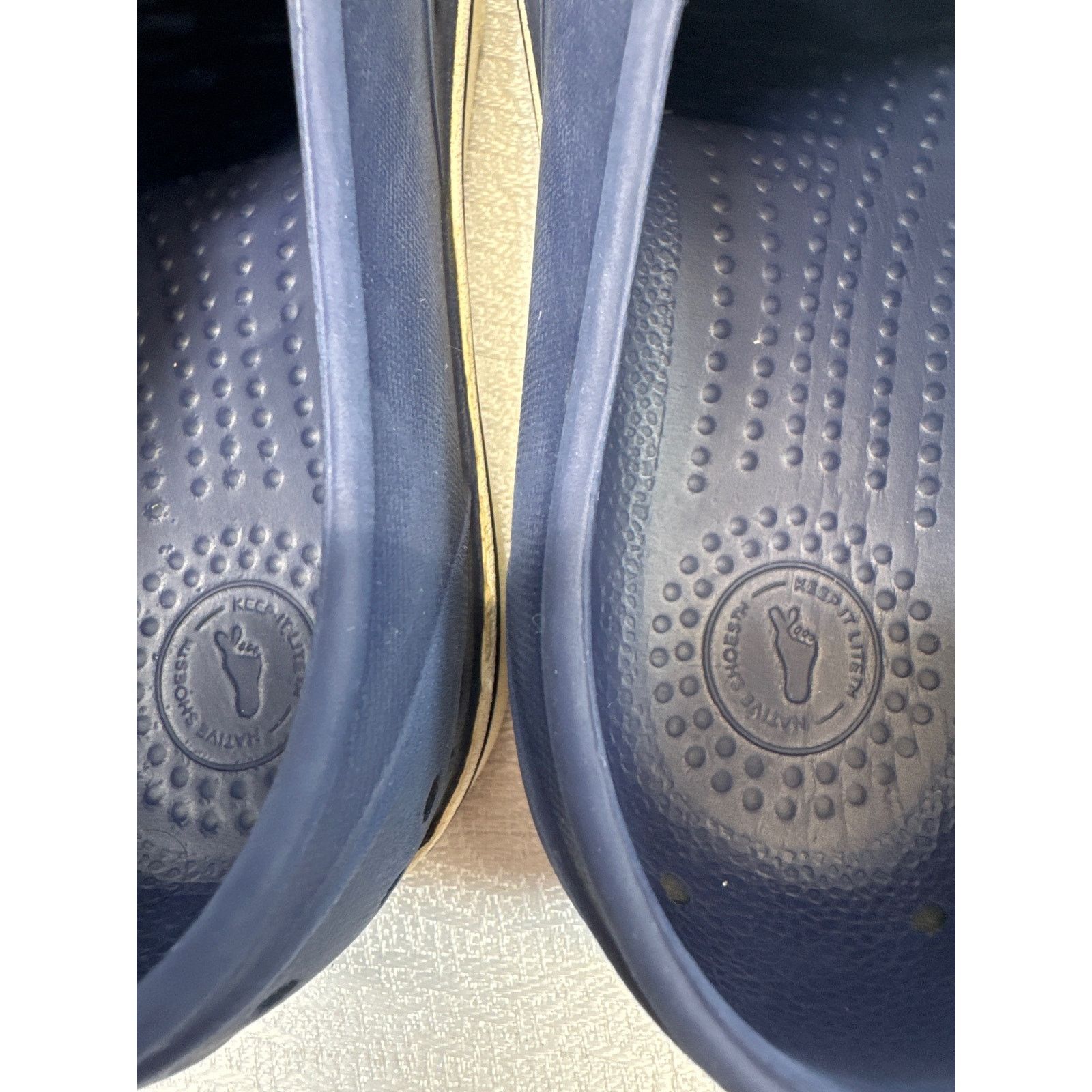 Native Native Blue Perforated Slip-On Sneakers Toddler Sz 8 Size US 8 / EU 41 - 7 Thumbnail
