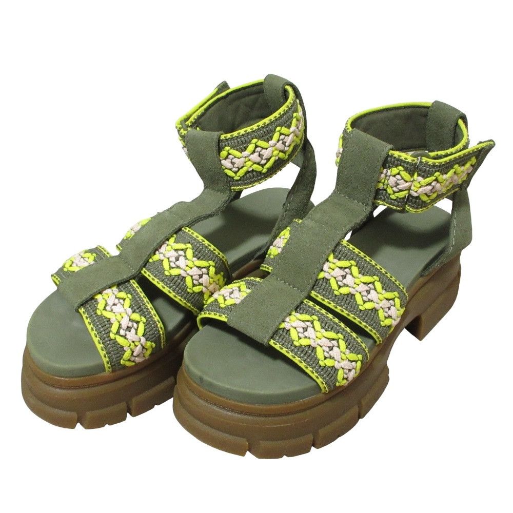 Other UGG ASHTON HERITAGE BRAID Platform Sandals Leather Shoes 1139891 DUTY FREE for USA