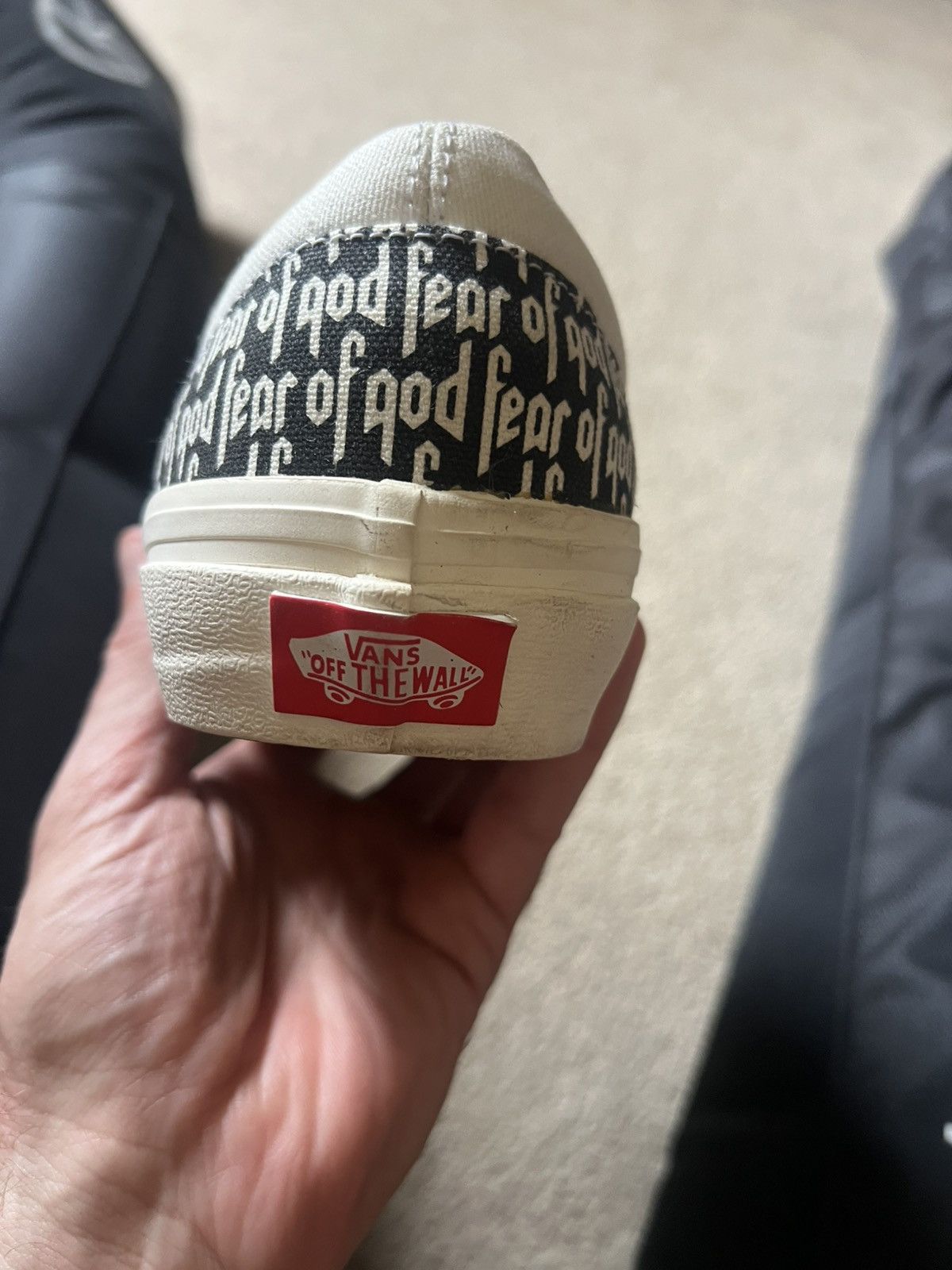 Fear of God × Vans Vans Fear of God Era 95 DX Marshmallow & Black size 10 Size US 10 / EU 43 - 14 Thumbnail
