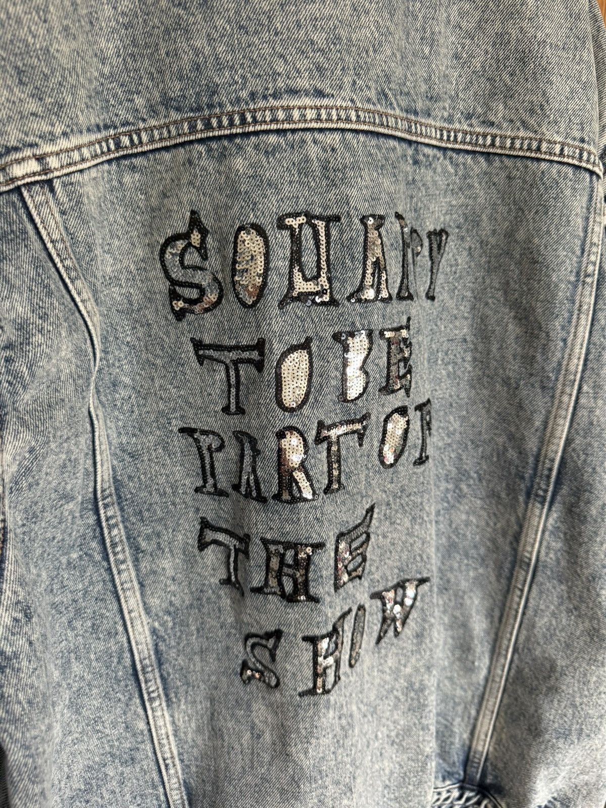 Celine Celine SS22 sequin so happy zip denim jacket vest Hedi rare Size US XL / EU 56 / 4 - 12 Thumbnail