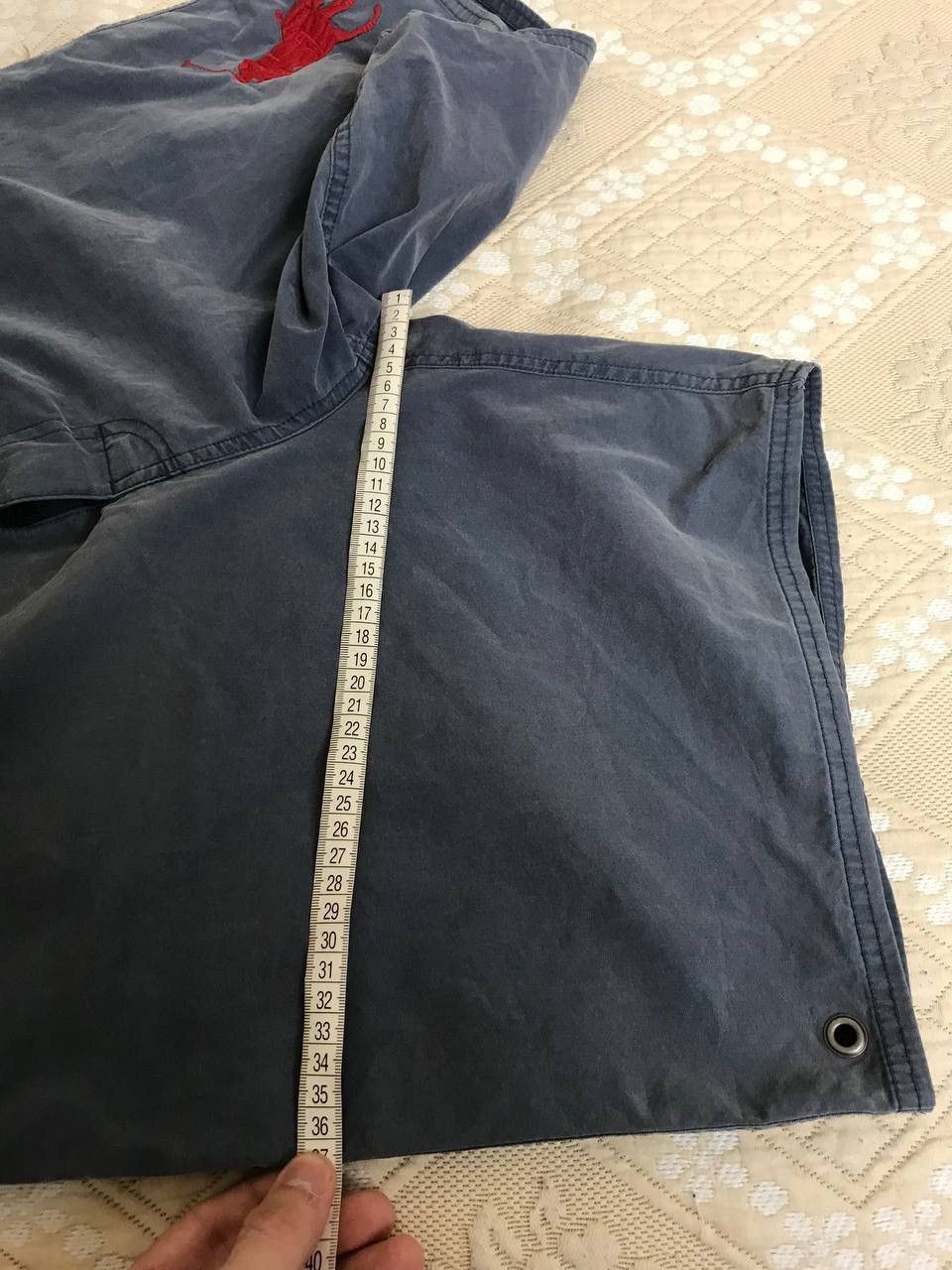 Polo Ralph Lauren 🔥 Vintage Polo Ralph Lauren Faded Swim Shorts Rare Big Pony Size US 34 / EU 50 - 15 Thumbnail
