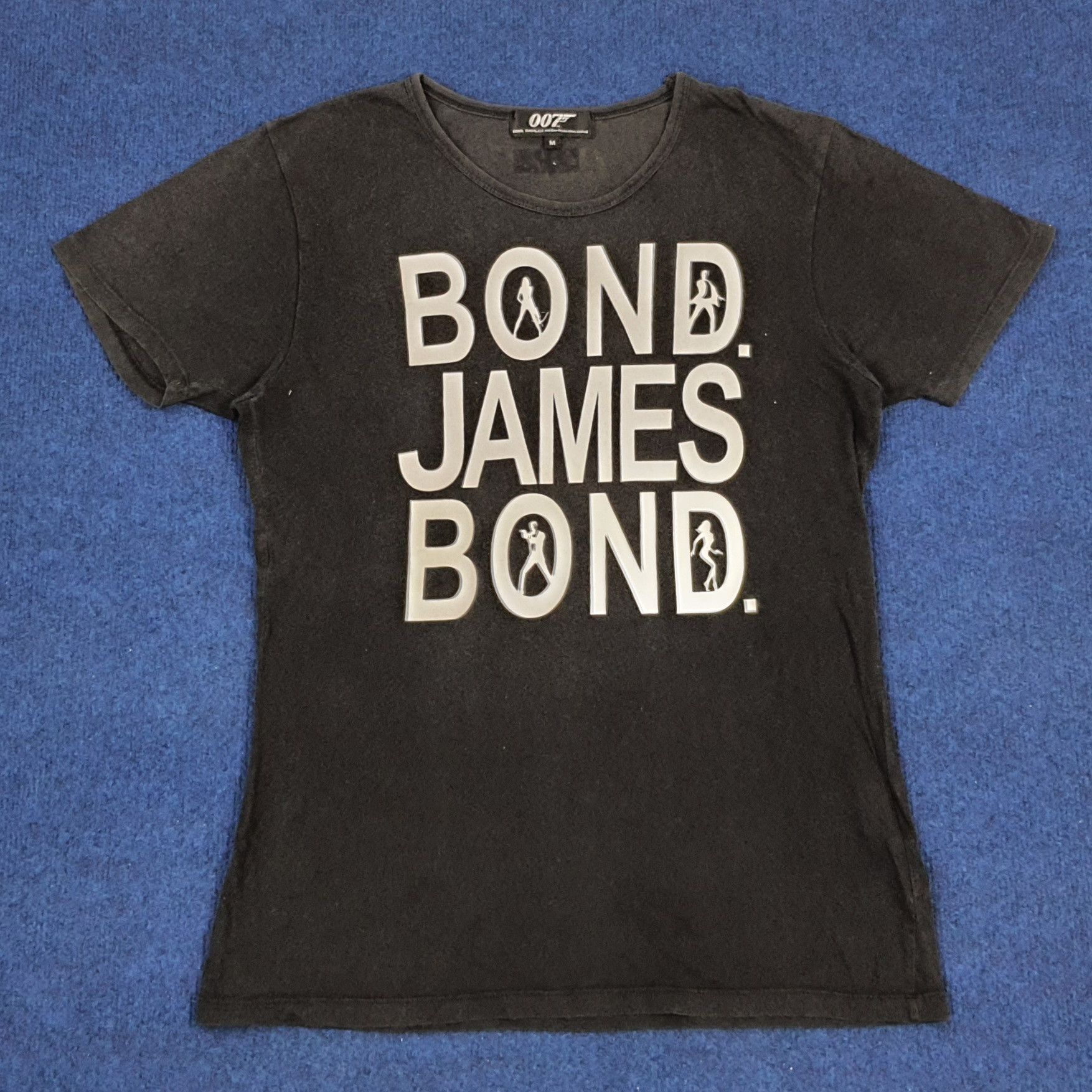 Vintage Vintage 007 James Bond Movie Tshirt Size US S / EU 44-46 / 1 - 1 Thumbnail
