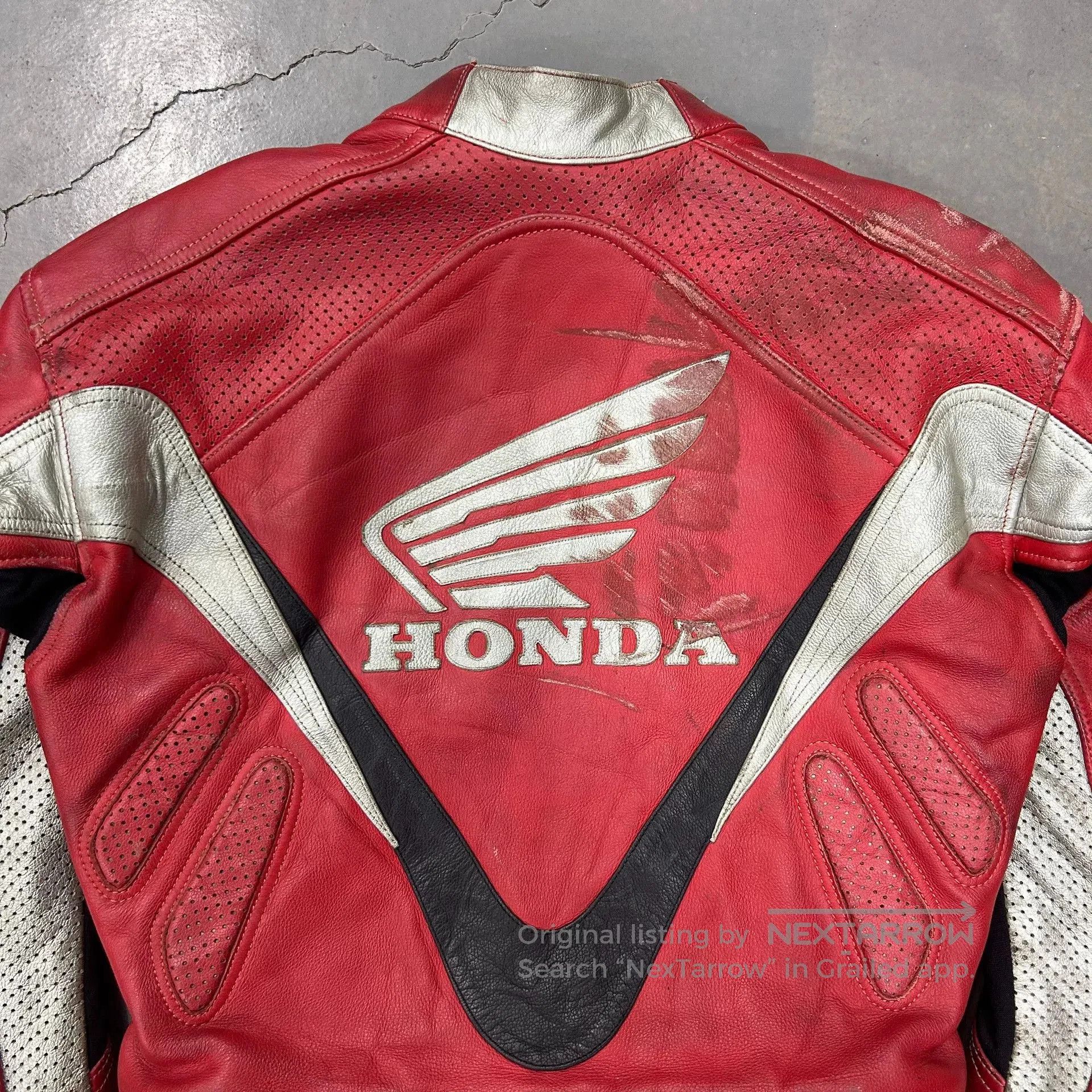Vintage Vintage Honda Leather Jacket. Size US M / EU 48-50 / 2 - 8 Thumbnail