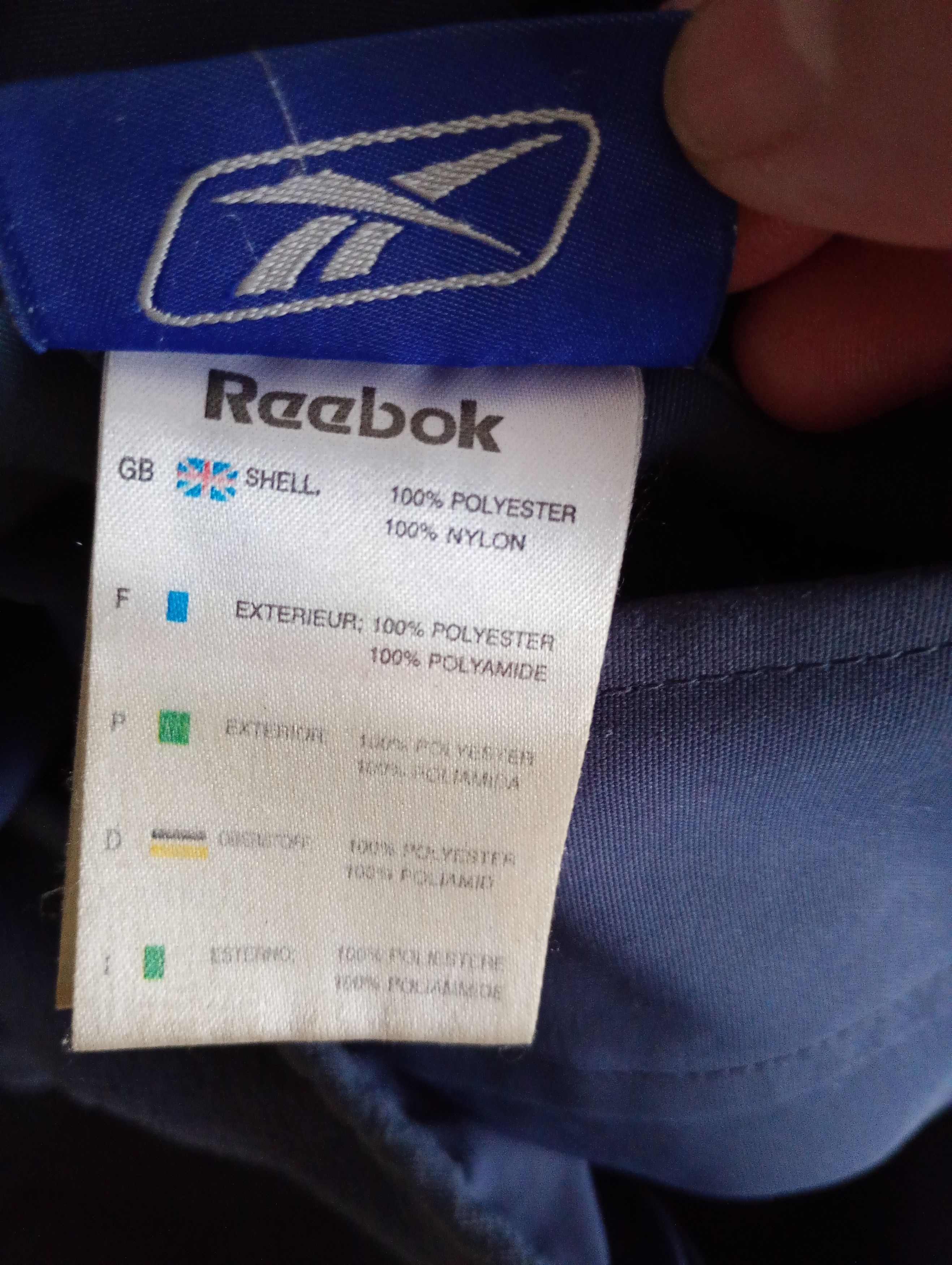 Reebok Reebok Manchester City Reversible Jacket 2004-2005 Size US XL / EU 56 / 4 - 22 Thumbnail