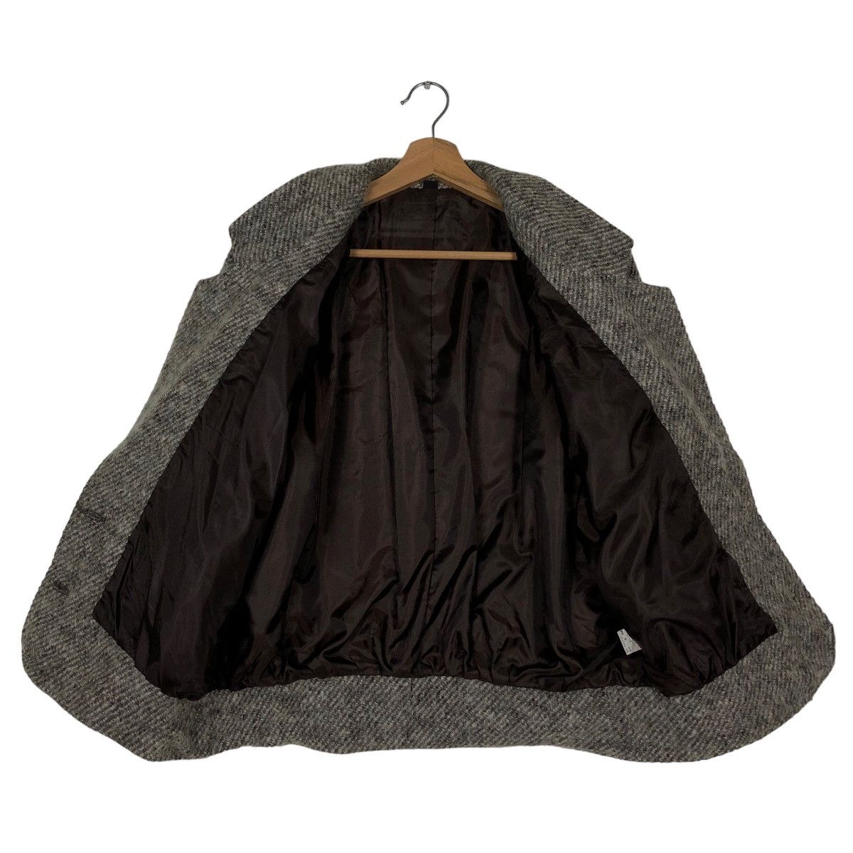 Japanese Brand 🔥Vintage Herringbone Wool Bomber Jacket Issey Miyake Japan Size US M / EU 48-50 / 2 - 8 Thumbnail