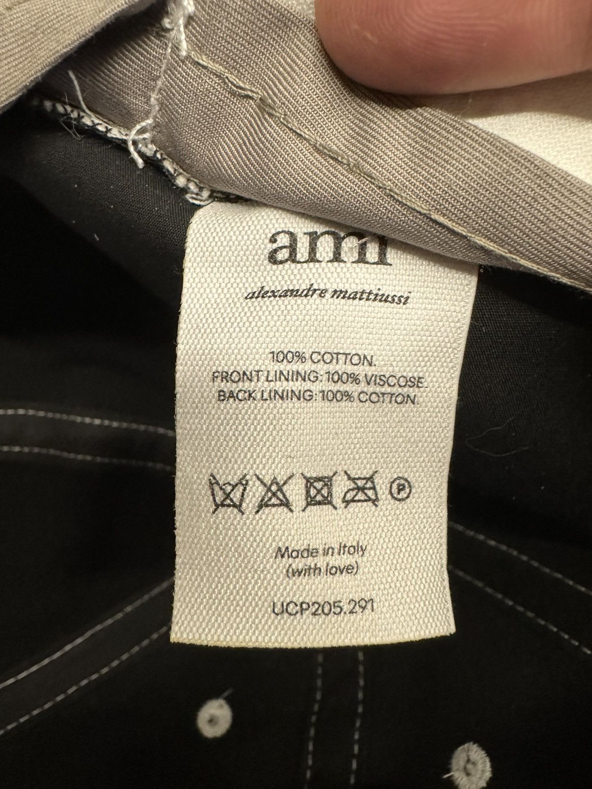 AMI Ami Cap Size ONE SIZE - 3 Thumbnail