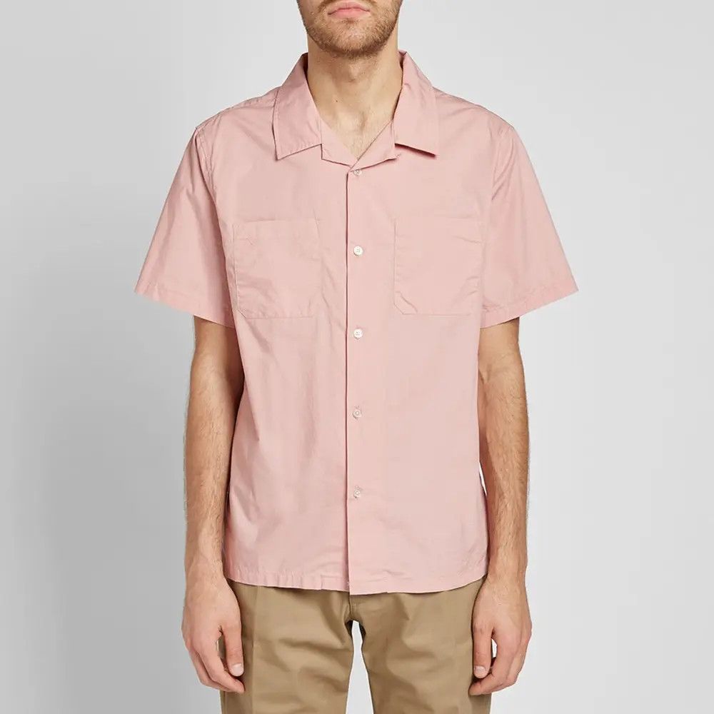 Stussy STUSSY OPEN COLLAR SHIRT PINK Size US L / EU 52-54 / 3 - 1 Thumbnail