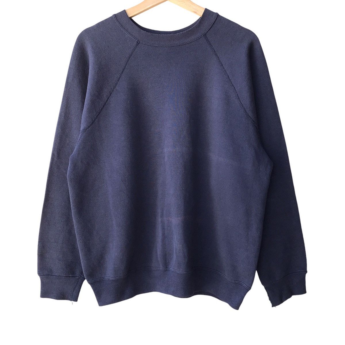Tultex × Vintage Discus Athletic Tultex Vintage 1980s Distressed Sweatshirt Size US L / EU 52-54 / 3 - 1 Thumbnail