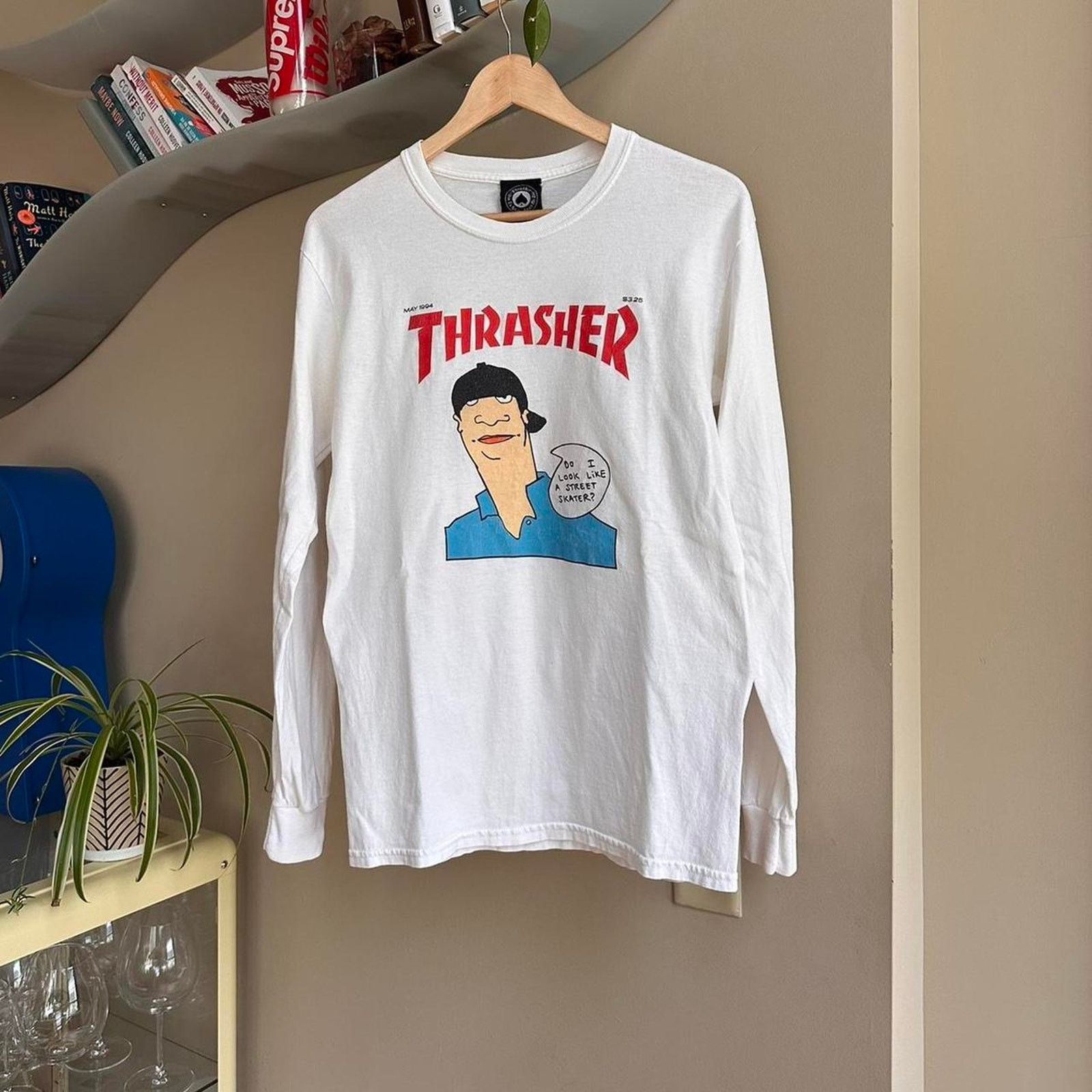 Supreme × Thrasher Vintage Y2K Thrasher Long Sleeve Shirt Size US S / EU 44-46 / 1 - 1 Thumbnail