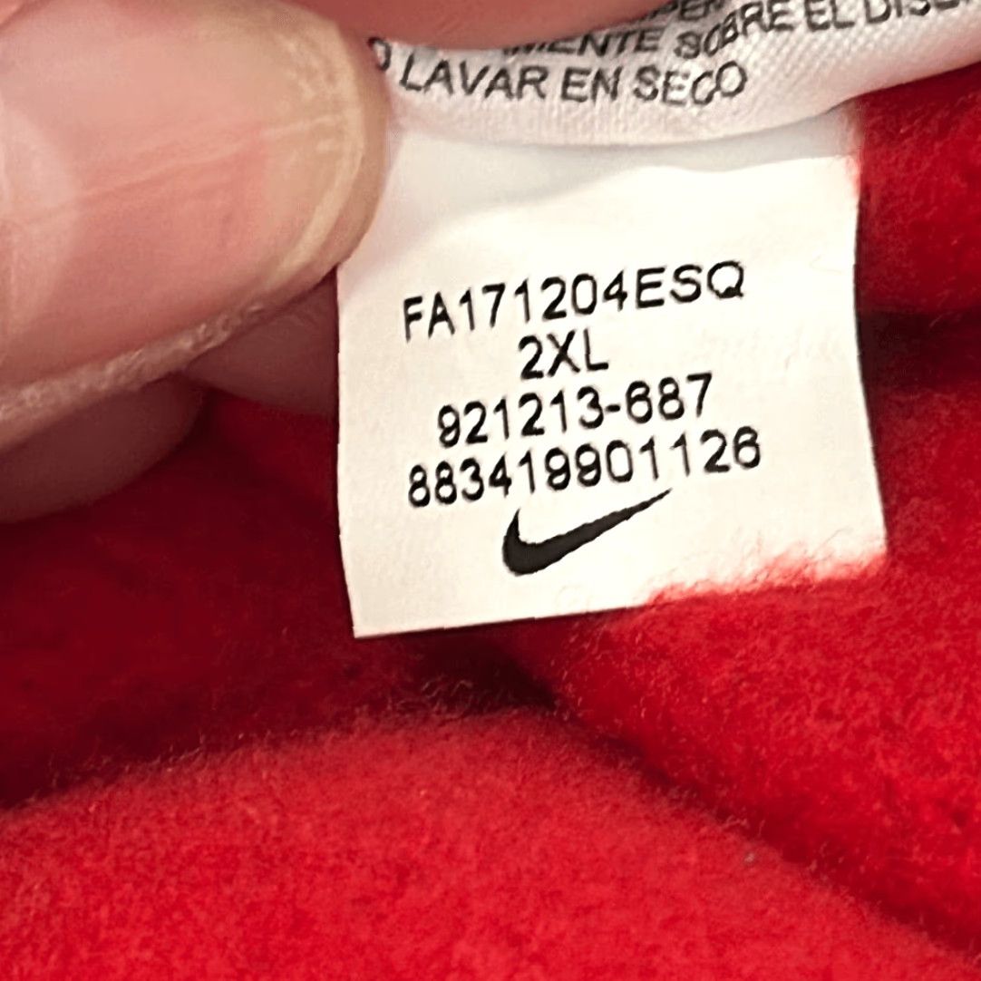 Nike Nike Men XXL Hoodie Red Washington Nationals 2019 World Series Champions Sweatshirt Size US XXL / EU 58 / 5 - 8 Thumbnail