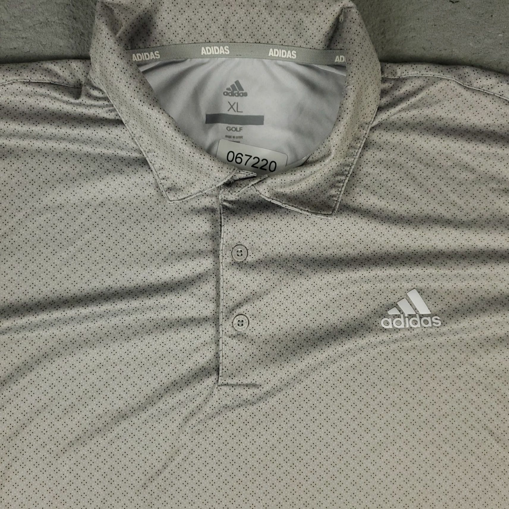 Adidas Adidas Polo Shirt Mens XL Gray Golf Casual Short Sleeve Shirt Size US XL / EU 56 / 4 - 2 Thumbnail