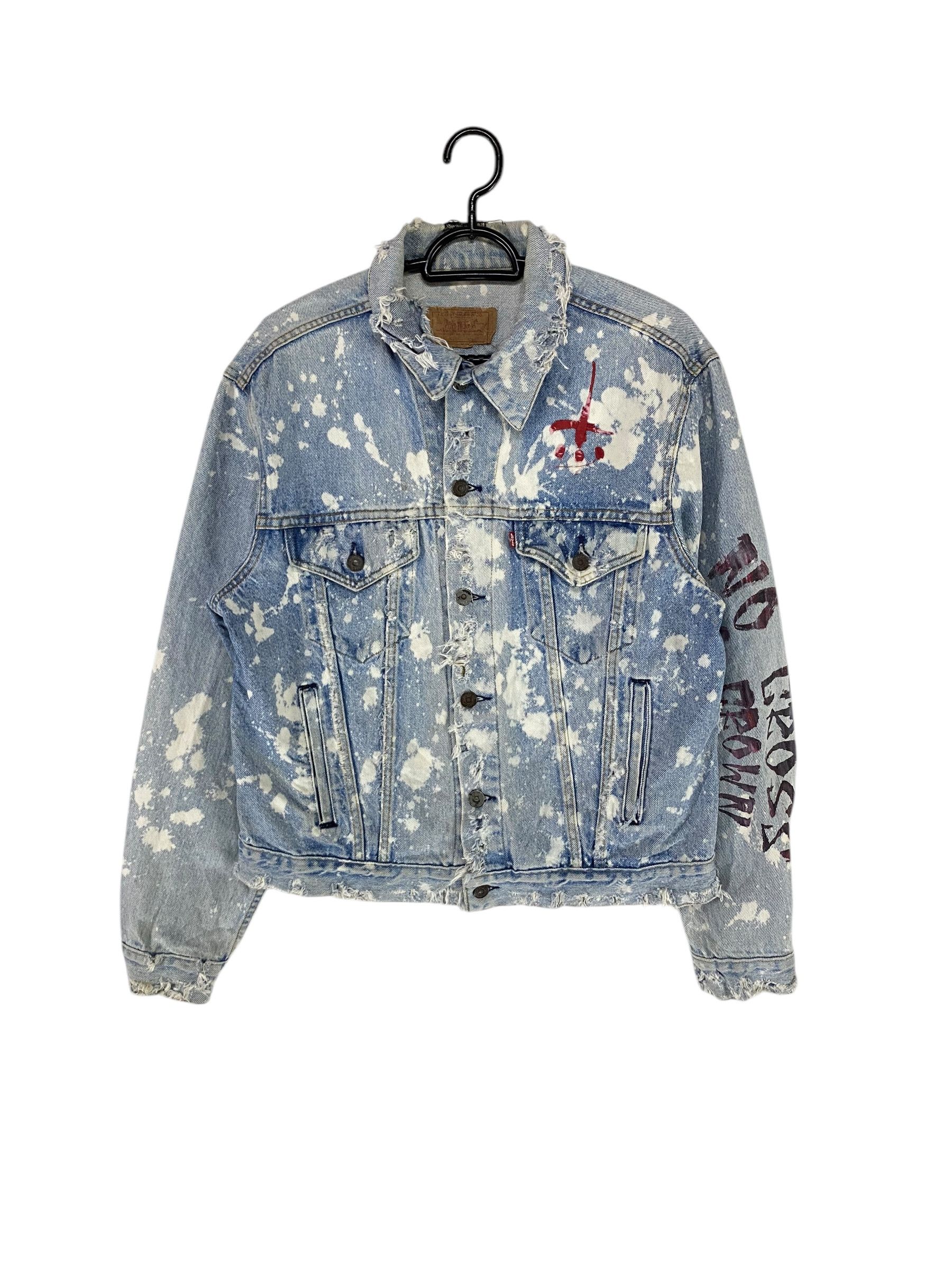 Designer CTLS very special only one rework vintage levis jacket Size US M / EU 48-50 / 2 - 1 Thumbnail