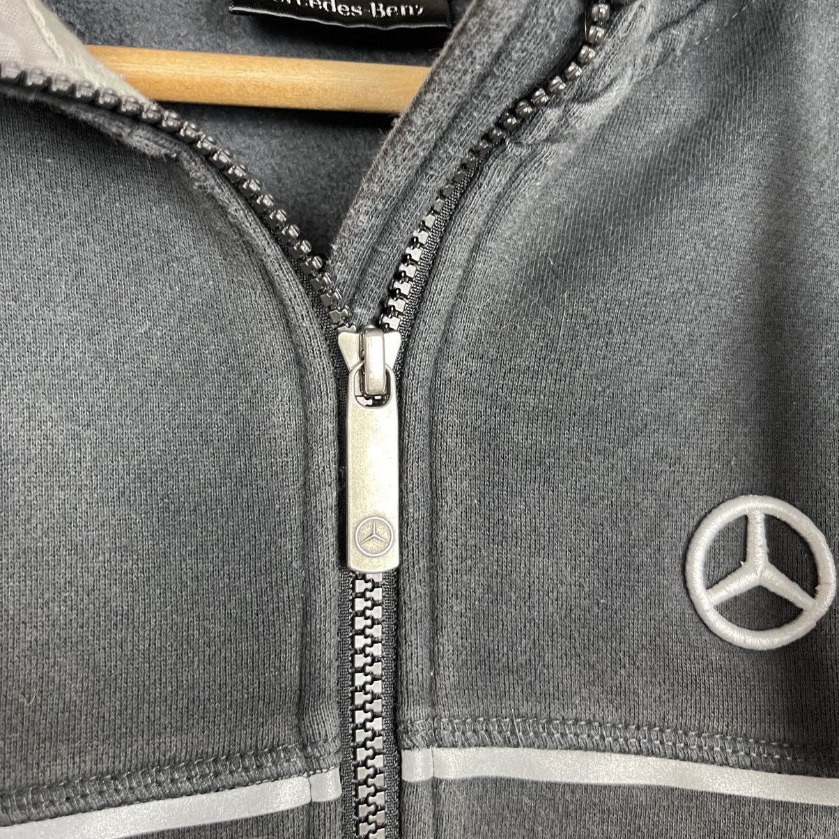 Mercedes-Benz Vintage Mercedes Benz Zip Hoodie Size US M / EU 48-50 / 2 - 6 Thumbnail