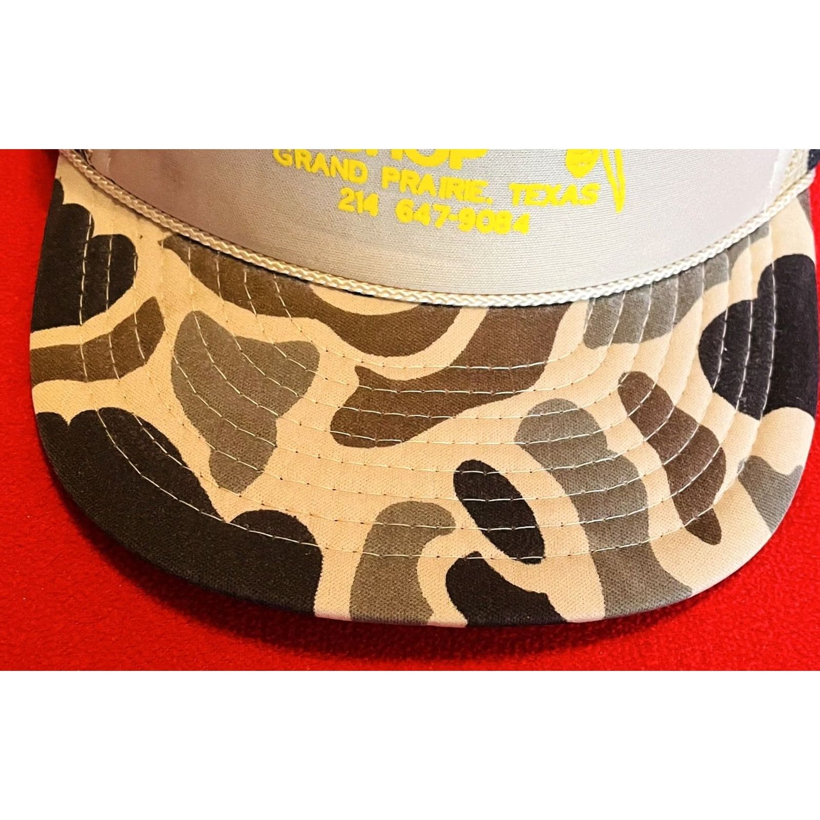 Vintage VINTAGE HaT Brown Camo Baseball Hat Cap Adjustable Snapback Men’s The Torch & Gauge Shop Cap Casual Adjustable Hat Brown Camo Men’s Cap Size ONE SIZE - 3 Thumbnail