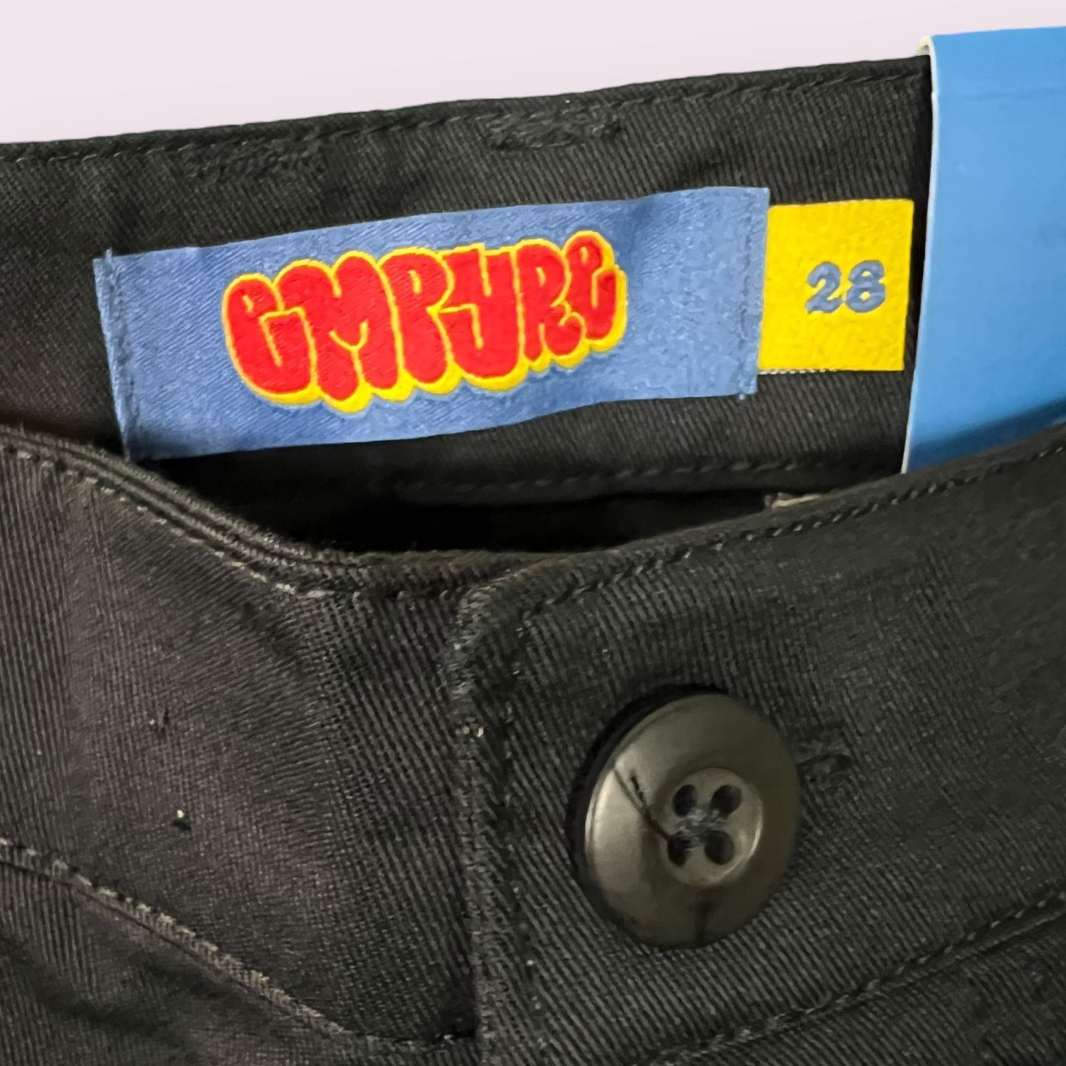Empyre Men's Empyre Relax Loose Fit Sk8 Cargo Pants Black New 28 Size US 28 / EU 44 - 4 Thumbnail