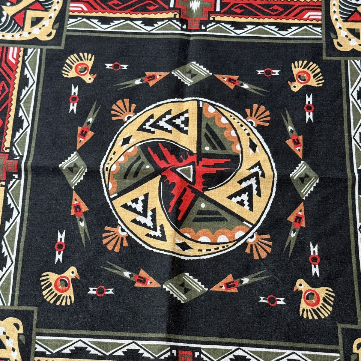 Vintage Vintage Wamcraft Bandana Southwest Native American Style Size ONE SIZE - 7 Thumbnail