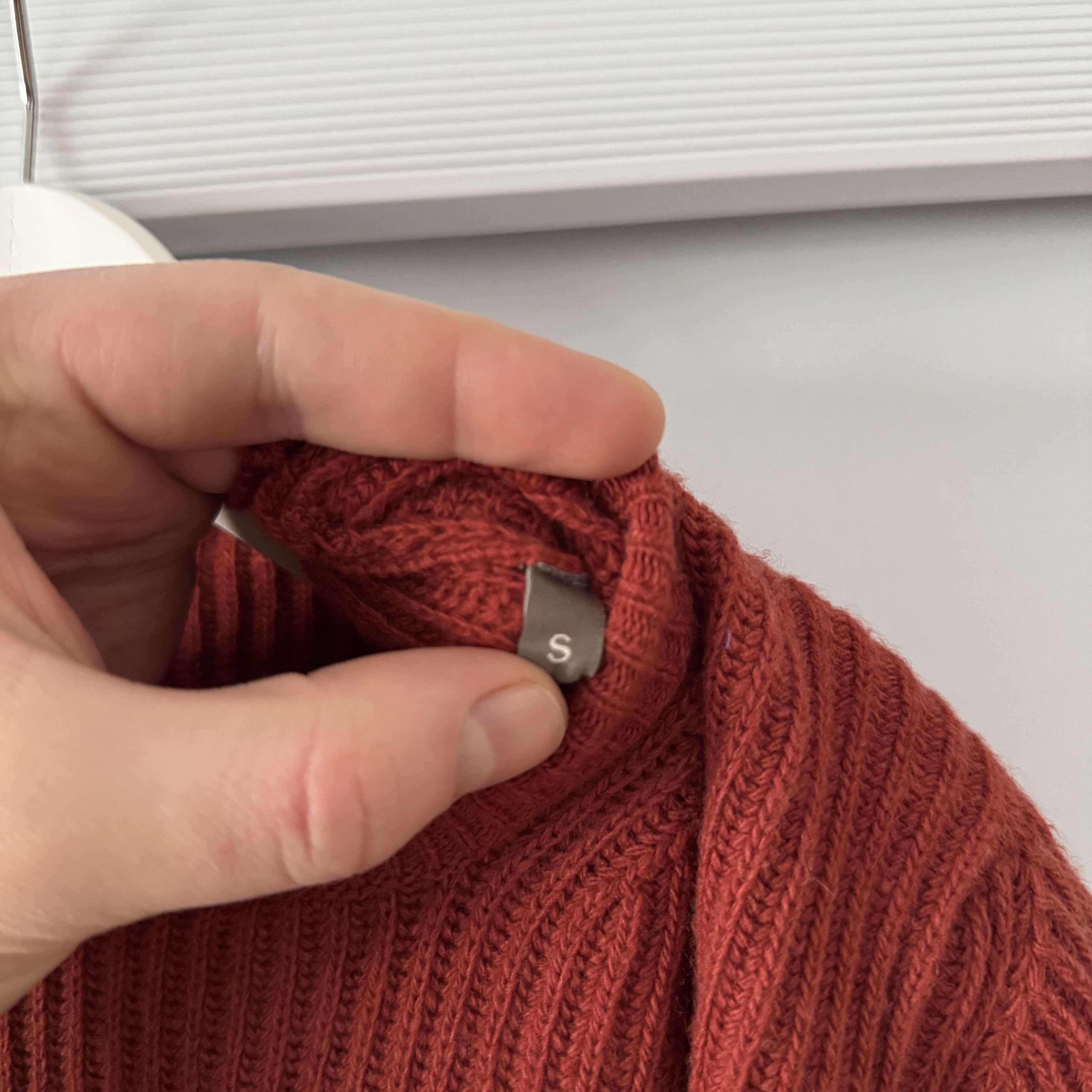 Altea Altea Milano Ribbed Knitted Cashmere Red Sweater Size S Size S / US 4 / IT 40 - 10 Thumbnail