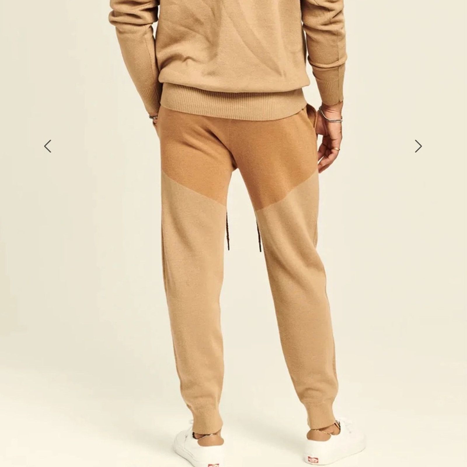 SER.O.YA Ser.O.Ya NWT Small Mens Two Toned Sandra Jogger Camel Size US 27 - 5 Thumbnail