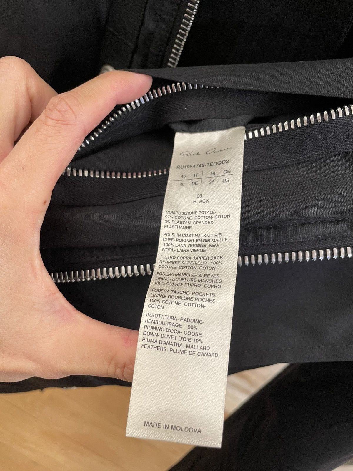 Rick Owens Rick Owen’s Larry FW19 Size US S / EU 44-46 / 1 - 18 Thumbnail
