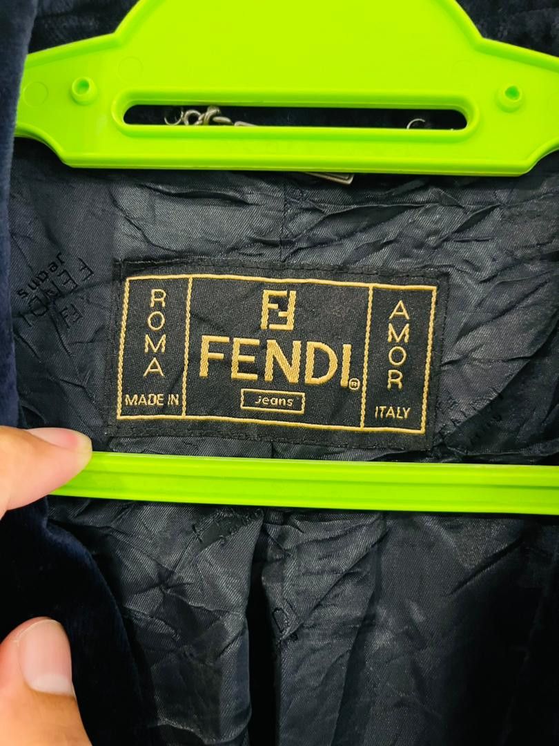 Fendi × Vintage Vintage Fendi Designer Fashion Style Blazer Size M / US 6-8 / IT 42-44 - 8 Thumbnail