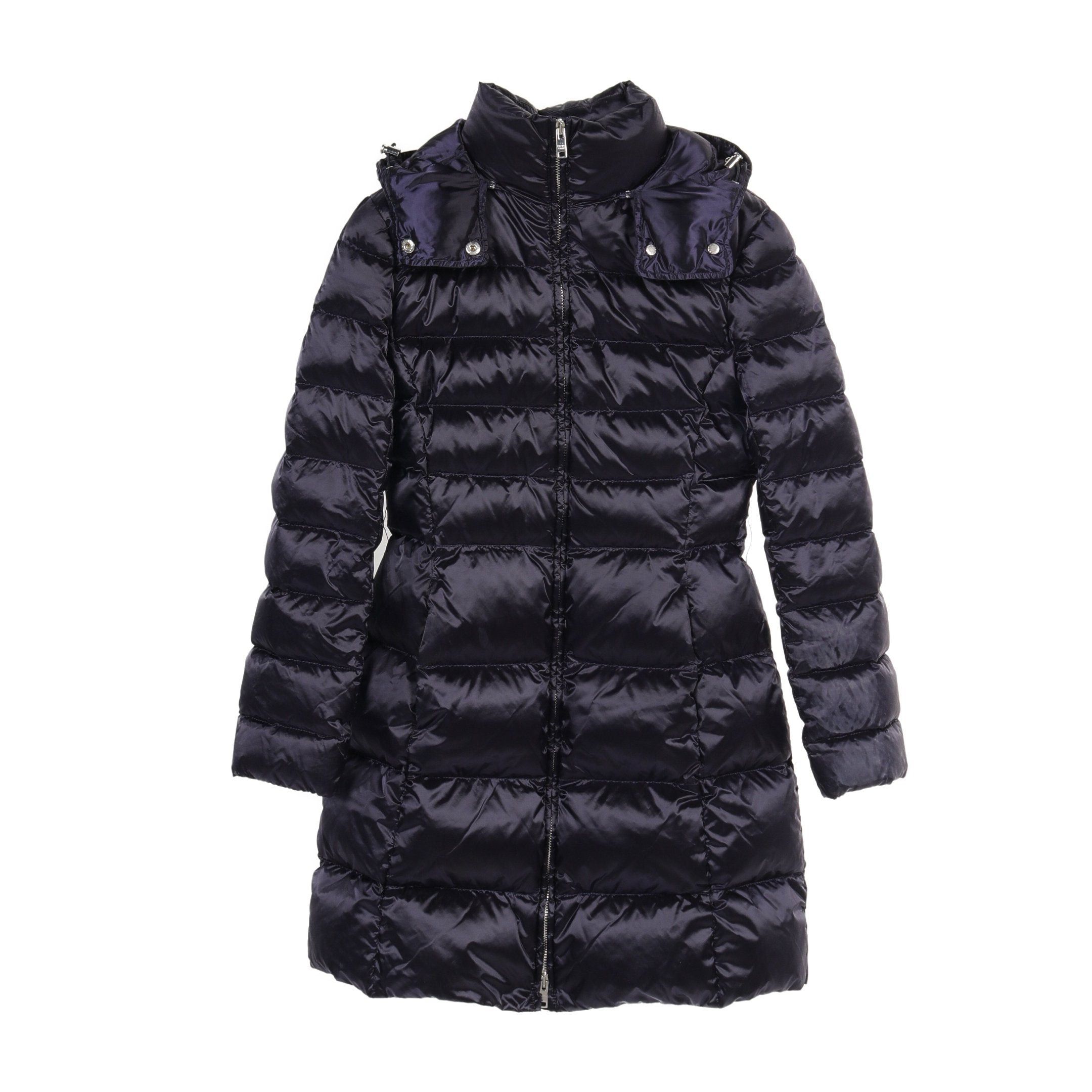 Prada Down Coat Nylon Navy