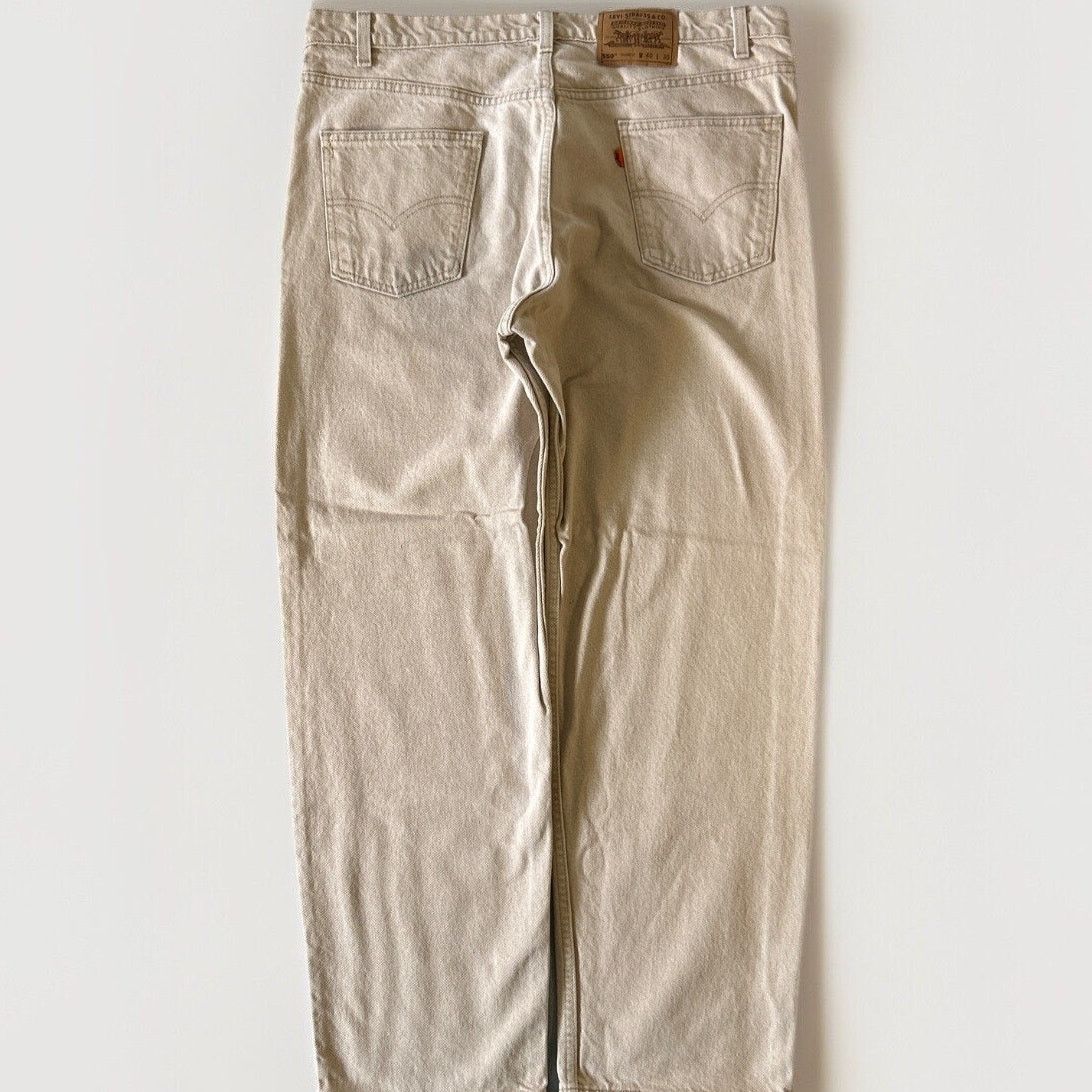 Levi's Levis 550 USA Made Orange Tab Relaxed Baggy Jeans 40x30 USA Size US 40 / EU 56 - 2 Thumbnail
