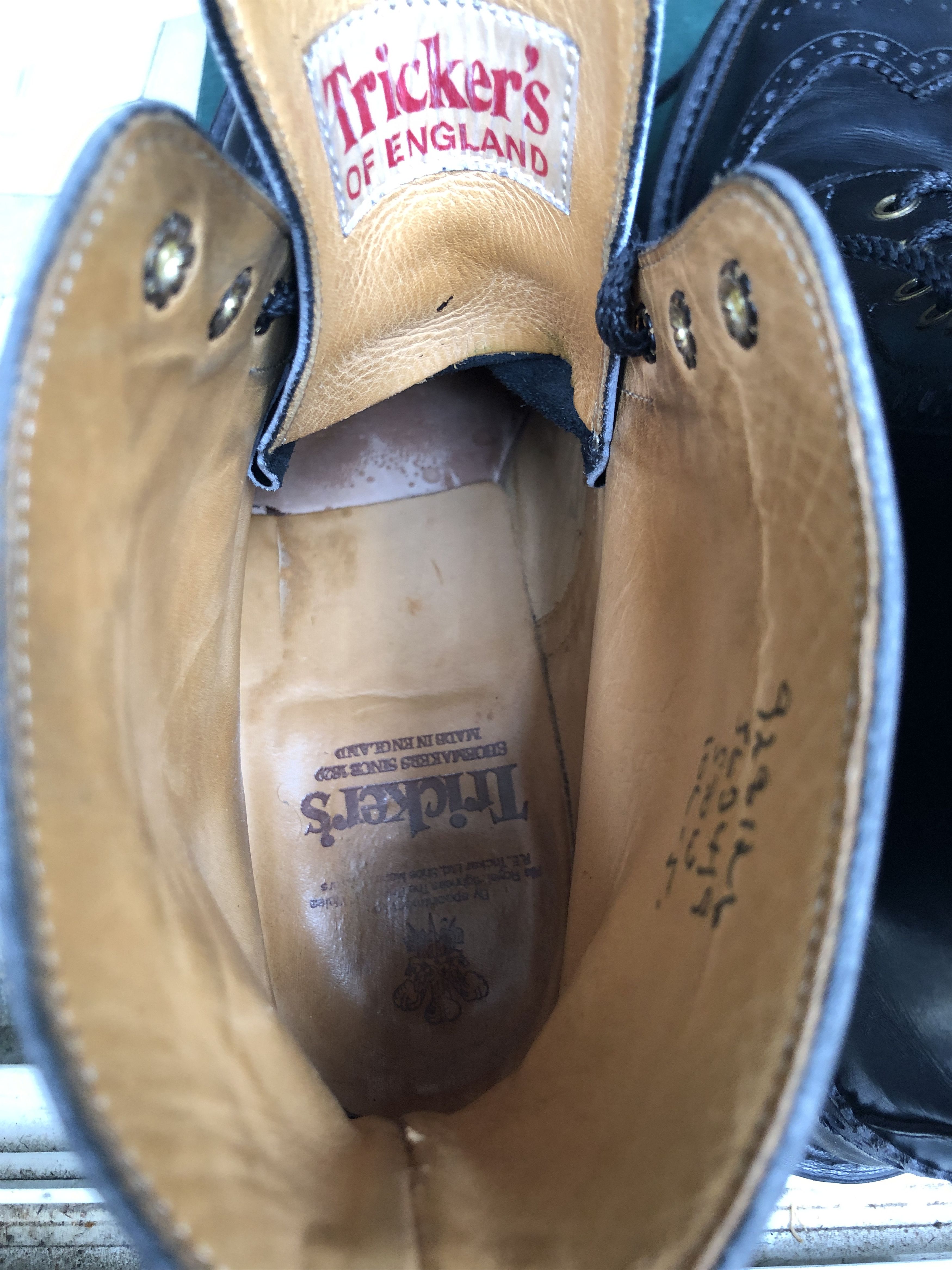 Tricker's Tricker's "Stow" brogue boots customised UK 10.5 Size US 11.5 / EU 44-45 - 11 Thumbnail