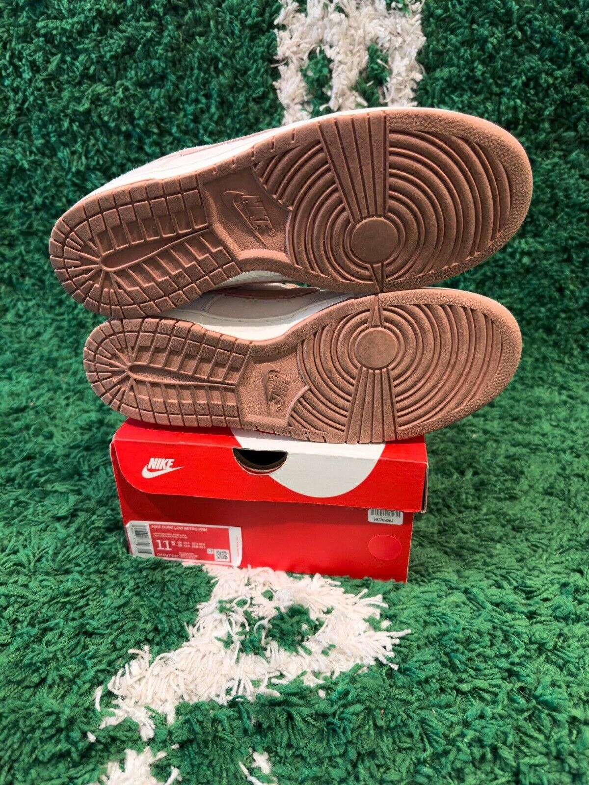 Nike Nike Dunk Low Retro Fossil Rose Size 11.5 Size US 11.5 / EU 44-45 - 7 Thumbnail