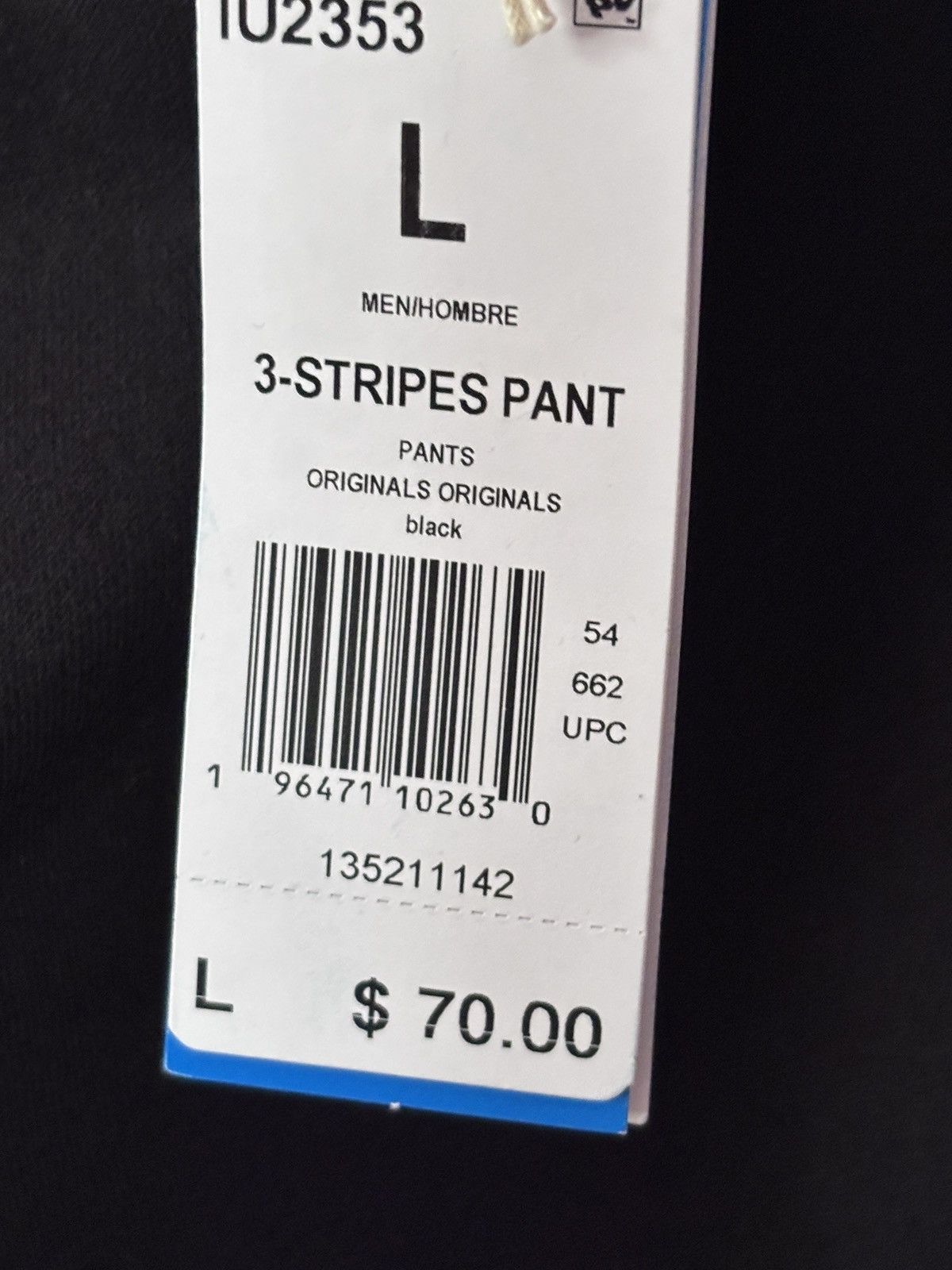 Adidas adidas 3-Stripe Sweatpants Men’s Large Size US 37 - 7 Thumbnail