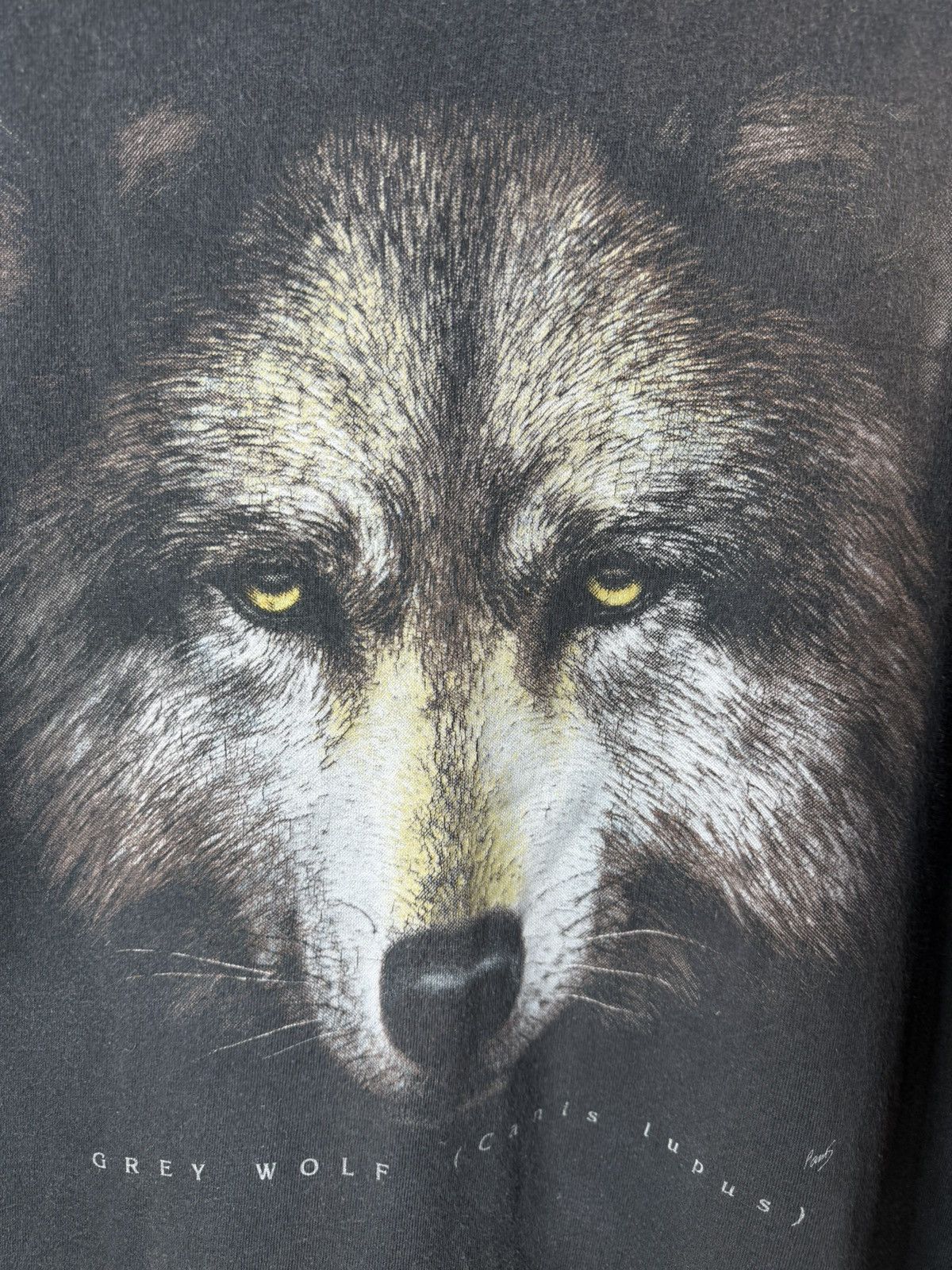 Vintage 90’s Vintage 3d Emblem Wolf T Shirt All Over Print Supreme Size US XL / EU 56 / 4 - 3 Thumbnail